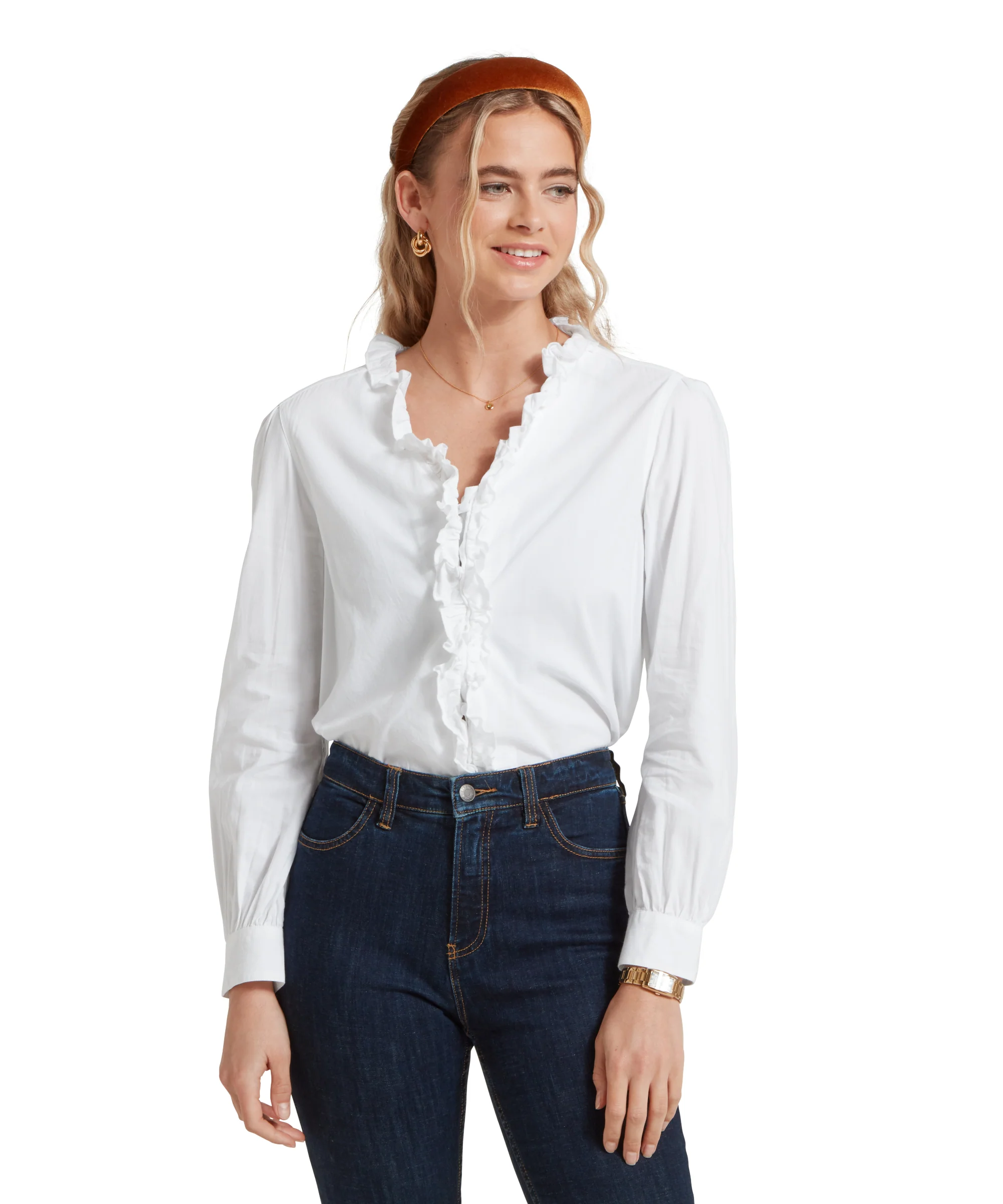 Beccles Blouse - White - Image 2