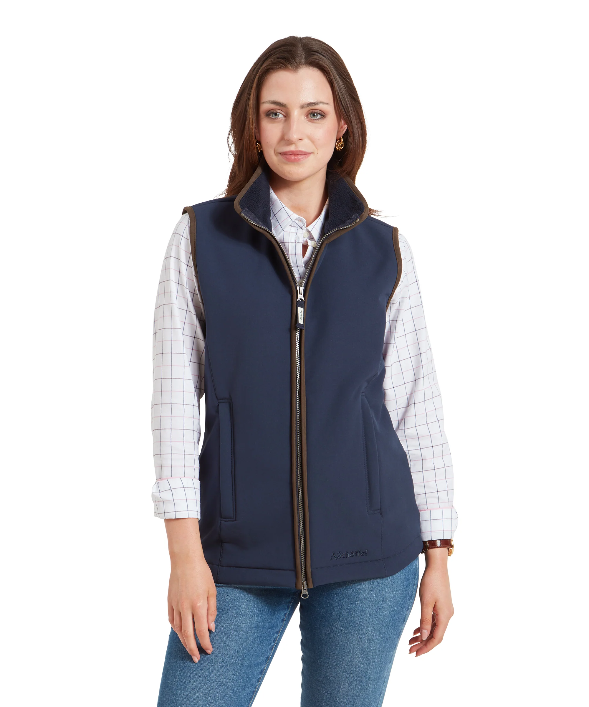 Women's Belton Gilet - Navy - Image 2