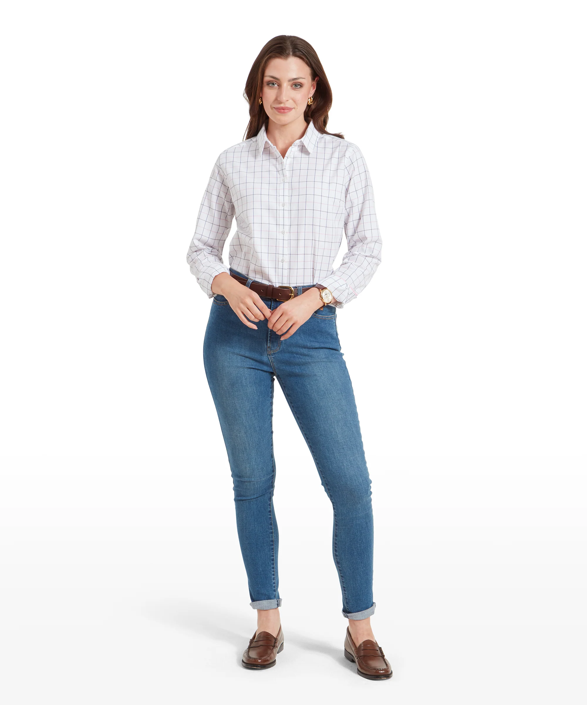 Blakeney Shirt - Vintage Navy Check - Image 3