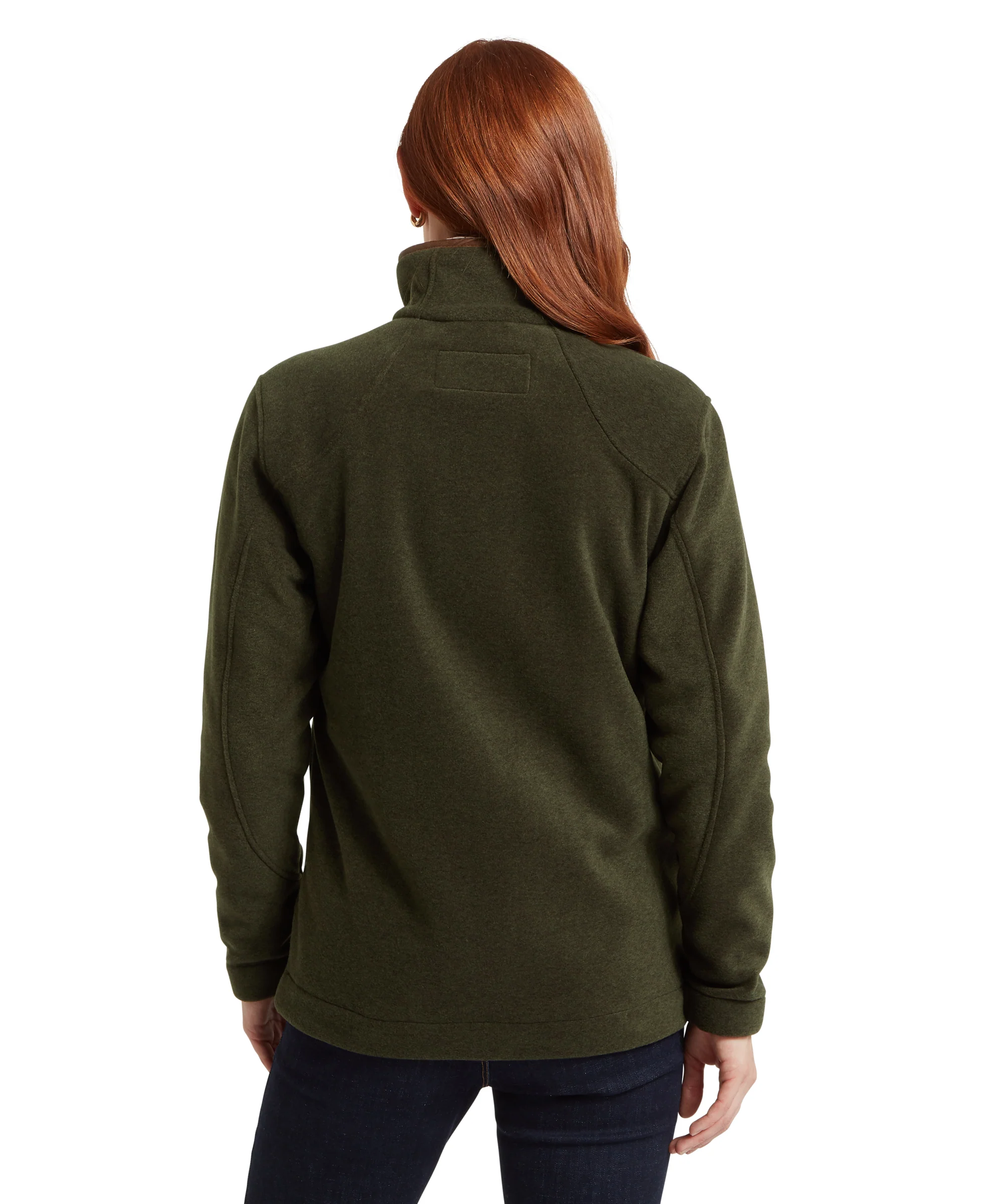 Burley Fleece Jacket - Dark Olive - Image 6