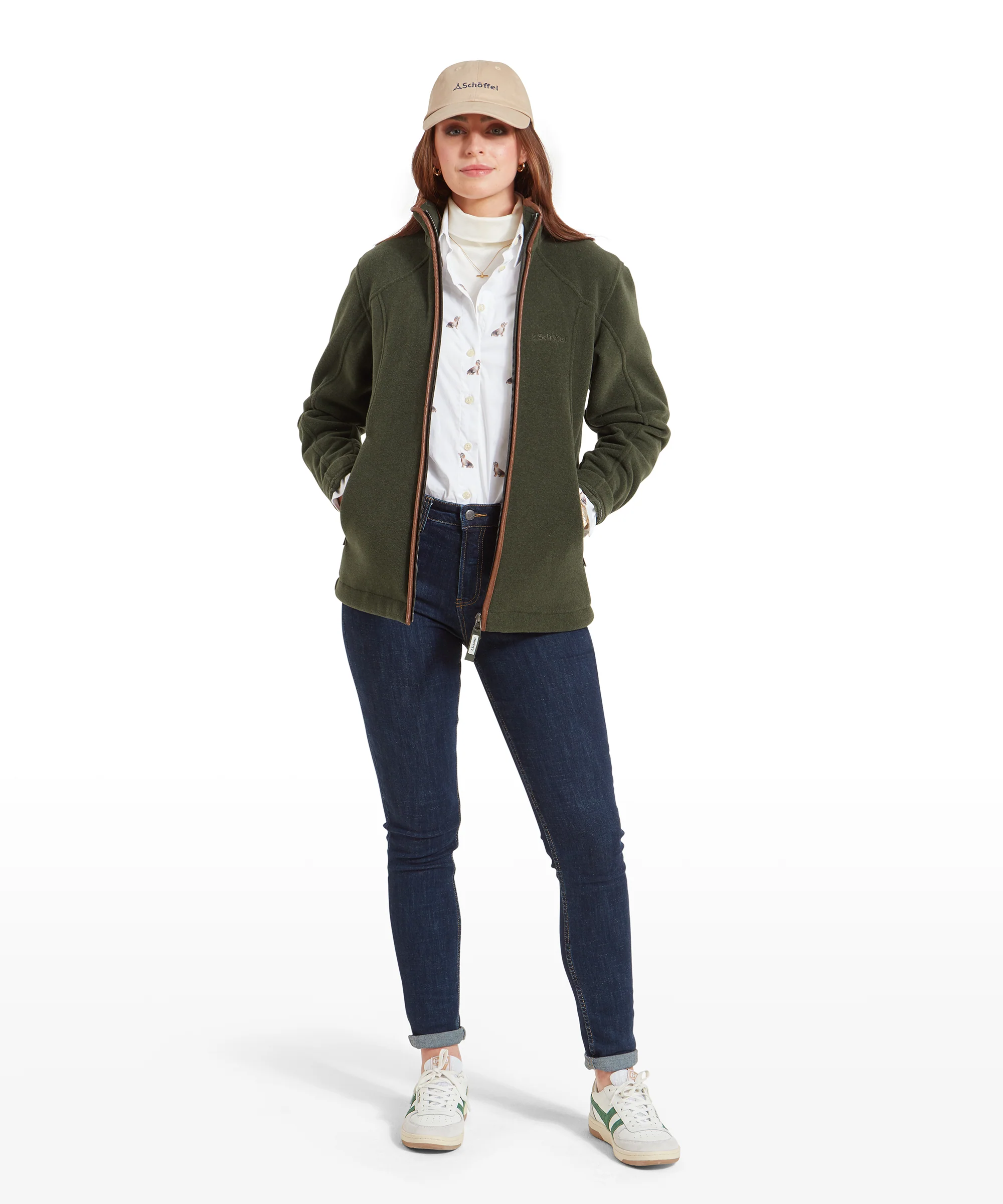 Burley Fleece Jacket - Forest - Image 3