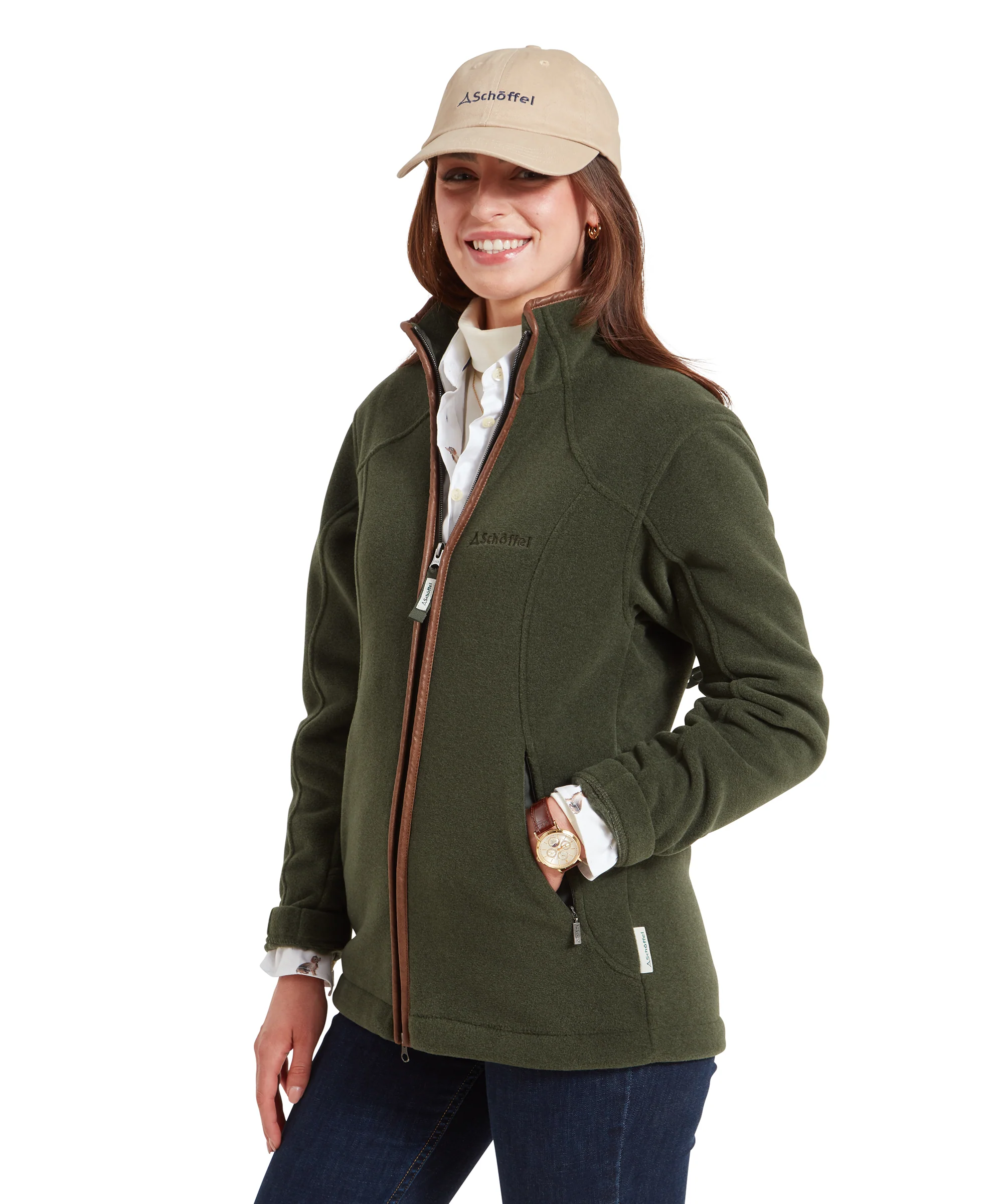 Burley Fleece Jacket - Forest - Image 4