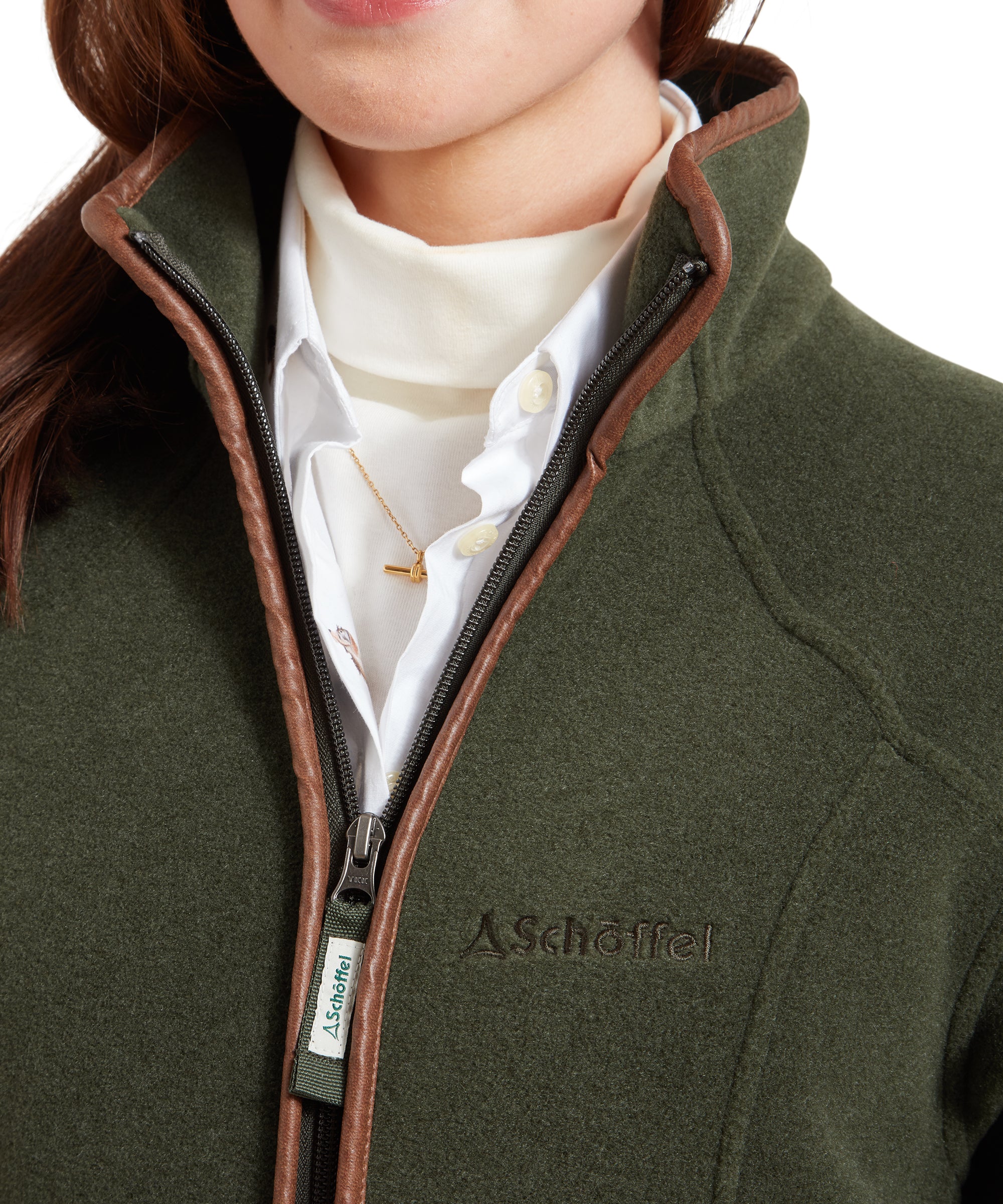 Burley Fleece Jacket - Forest - Image 7