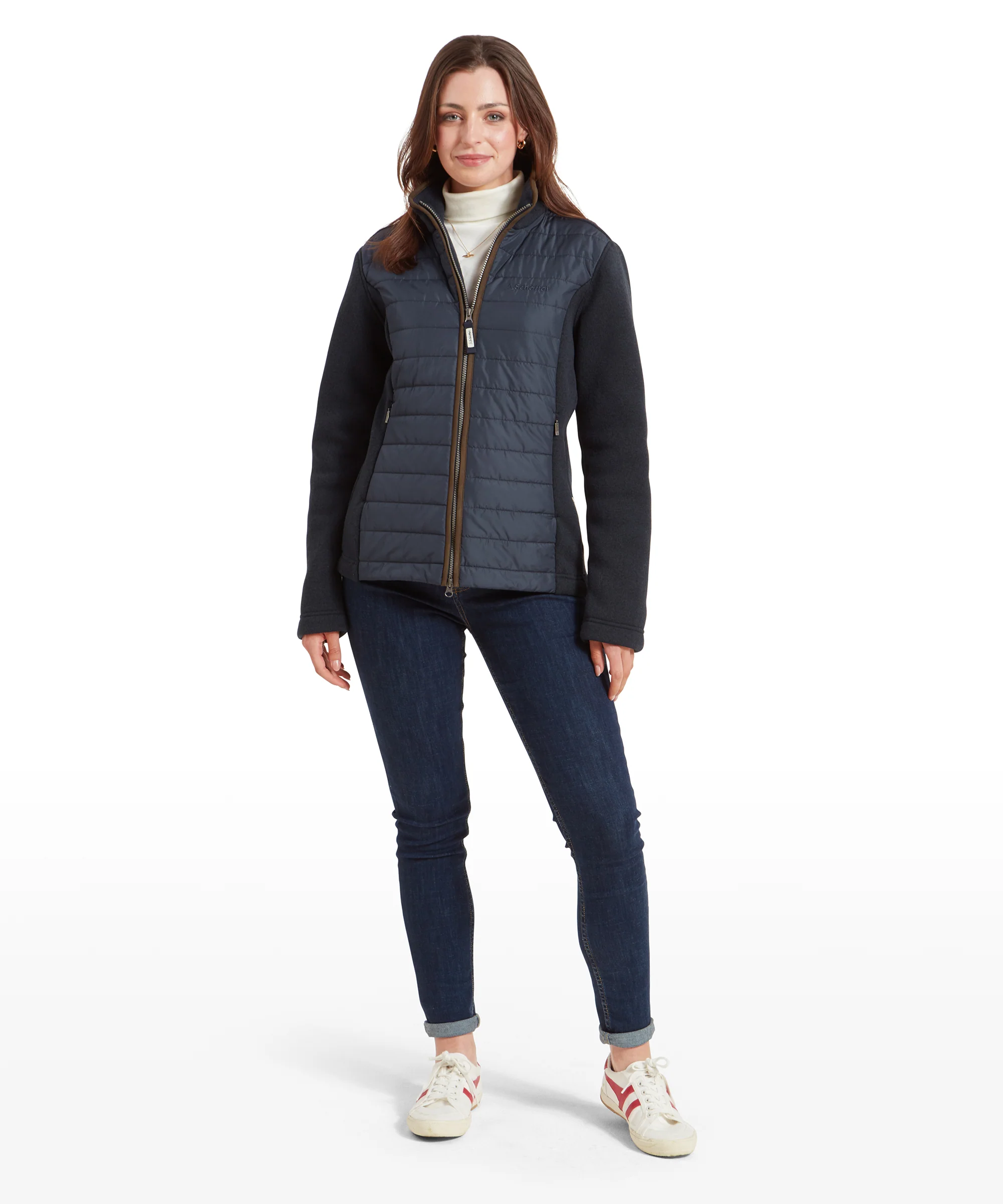 Burley Hybrid Jacket - Petrol Blue - Image 3