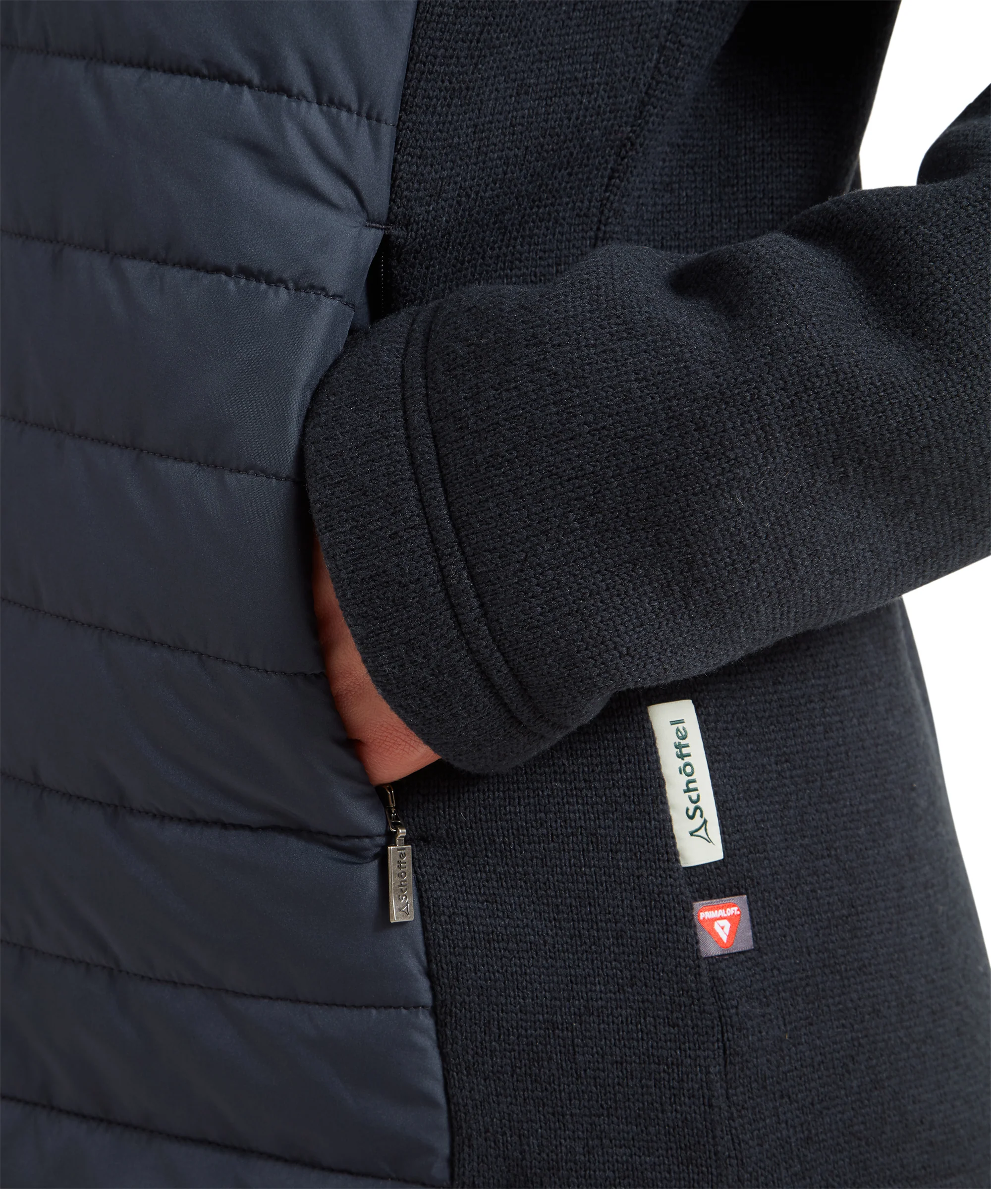 Burley Hybrid Jacket - Petrol Blue - Image 7