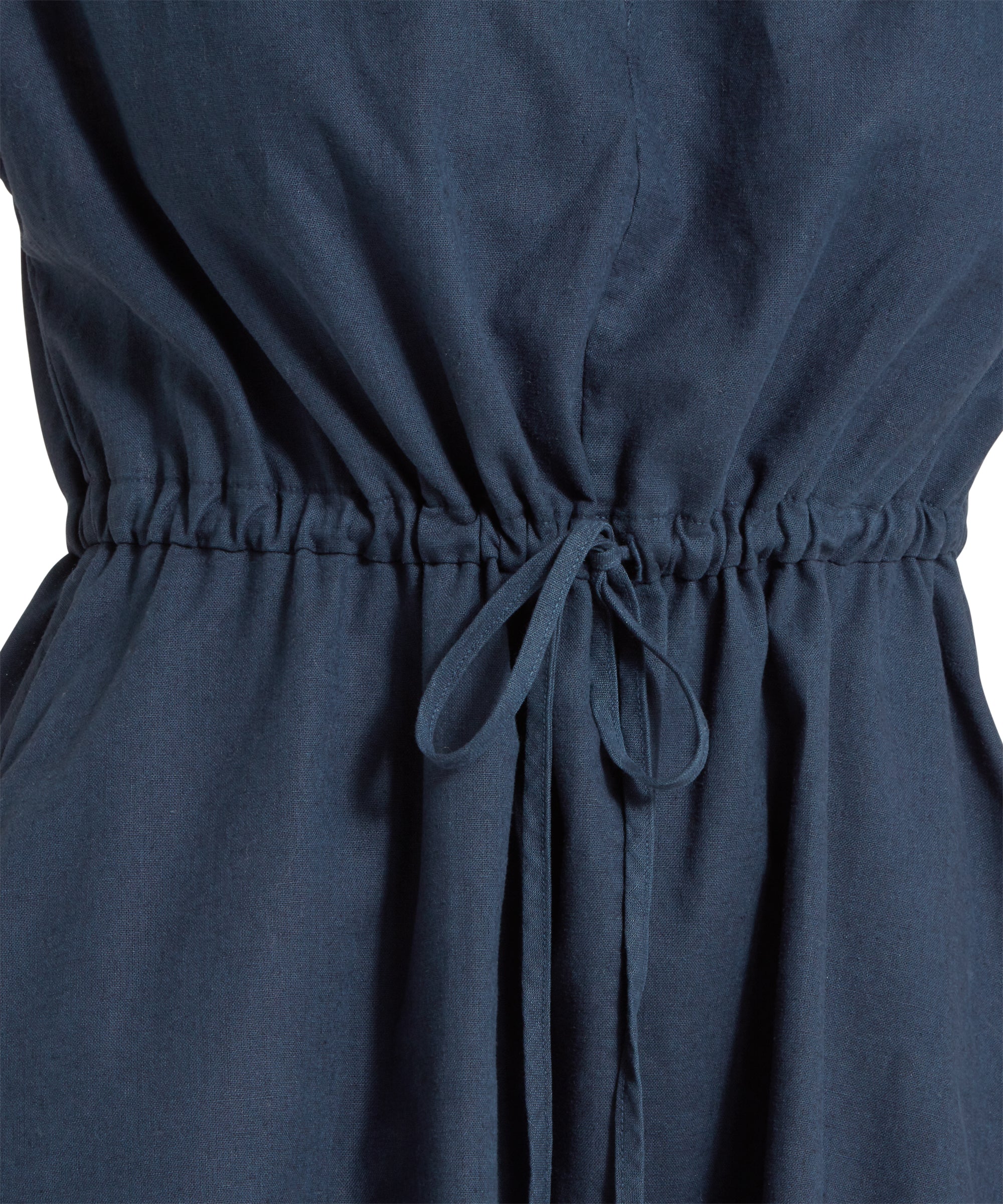 Camelia Linen Dress - Dark Blueberry - Image 6