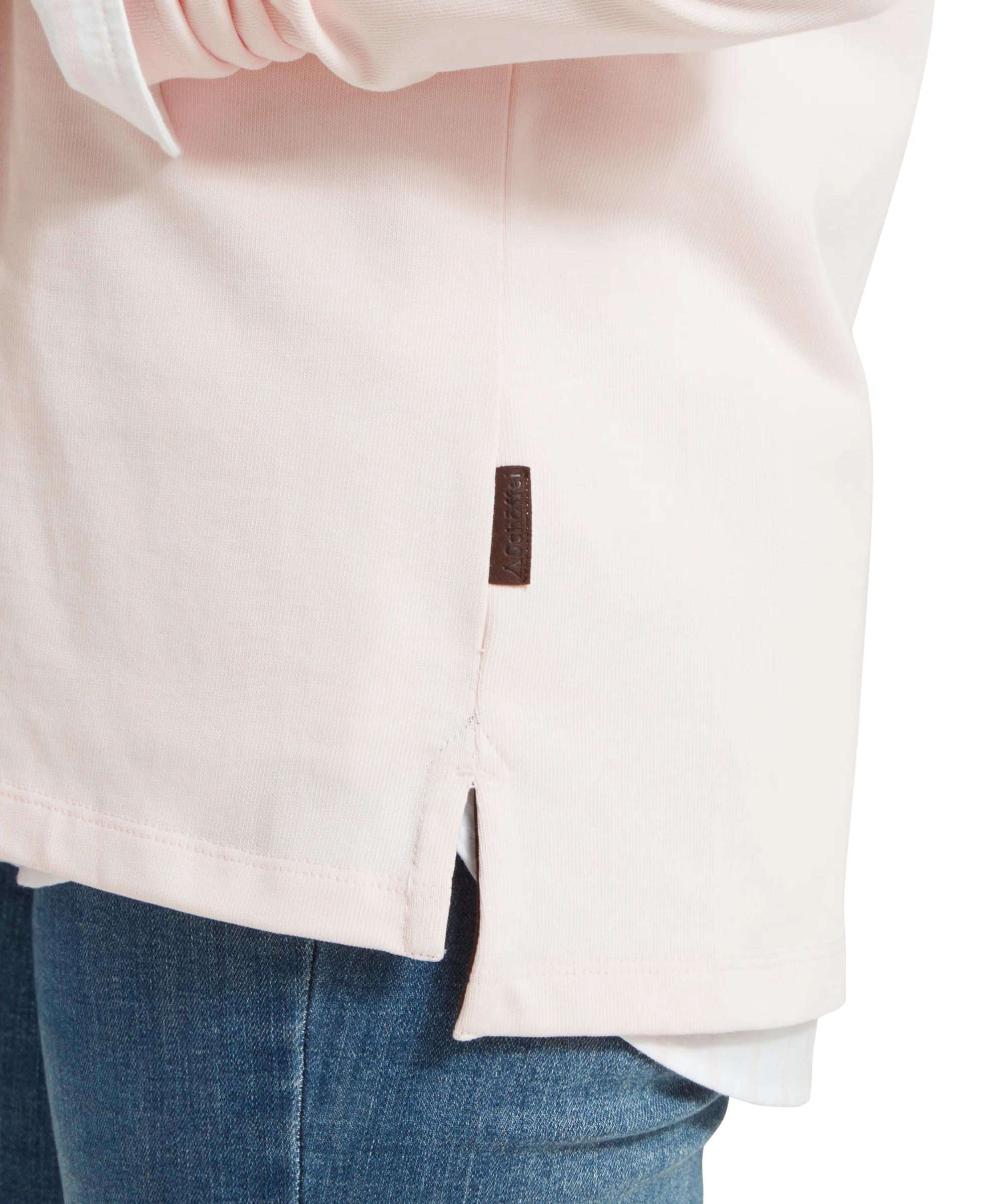 Chapel Porth Rugby Shirt - Mauve Blush - Image 7