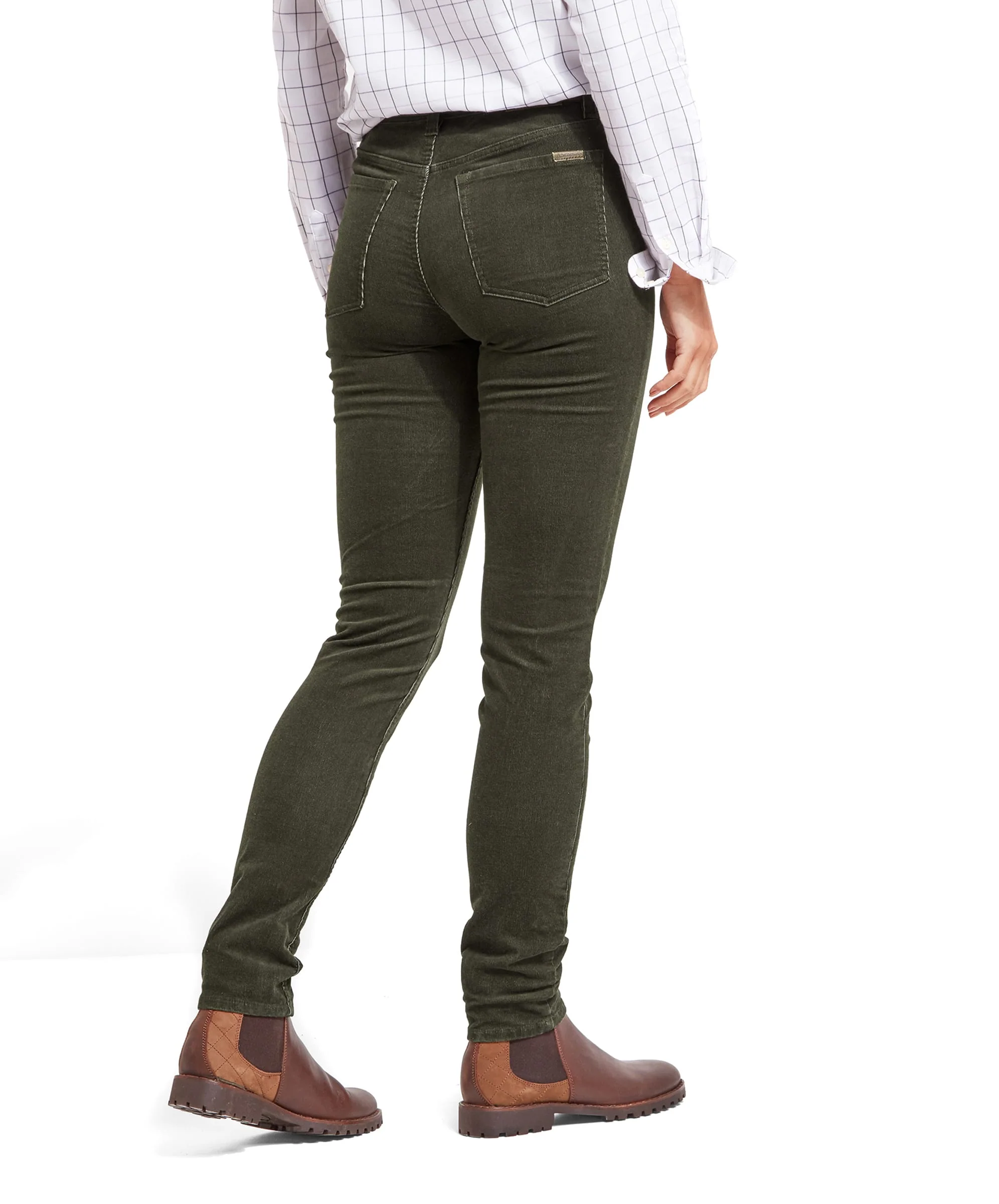 Clover Cord Jeans - Forest - Image 4