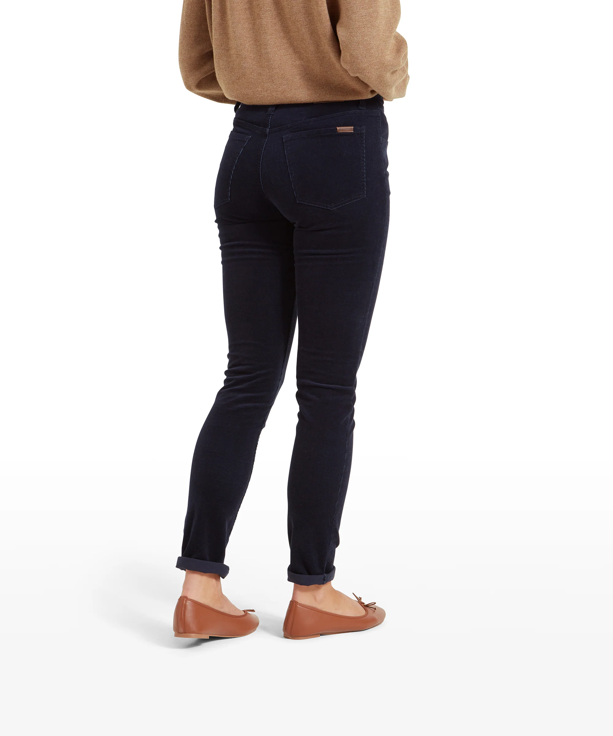 Clover Cord Jeans - Navy - Image 5