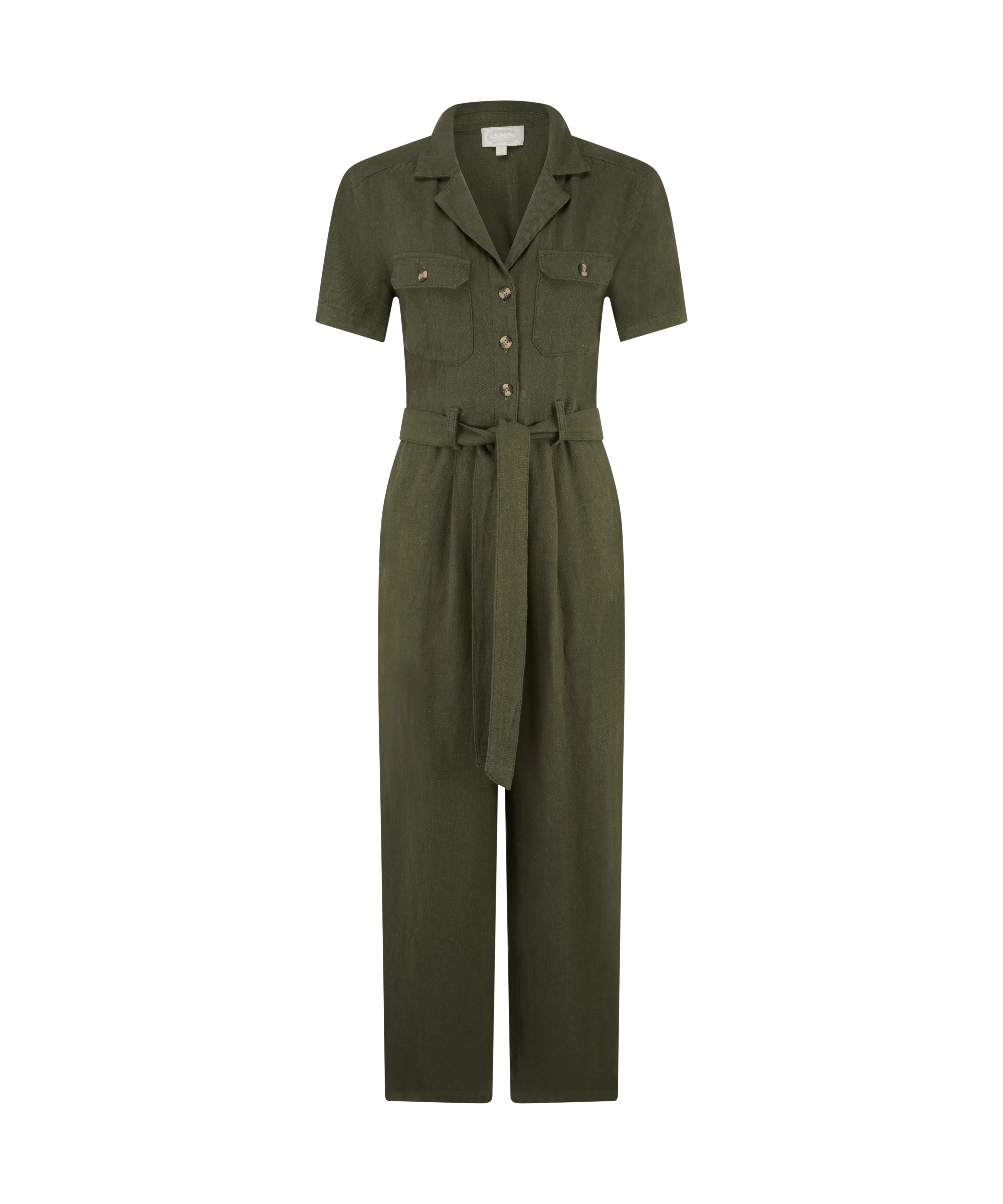 Daisy Jumpsuit - Beetle Green