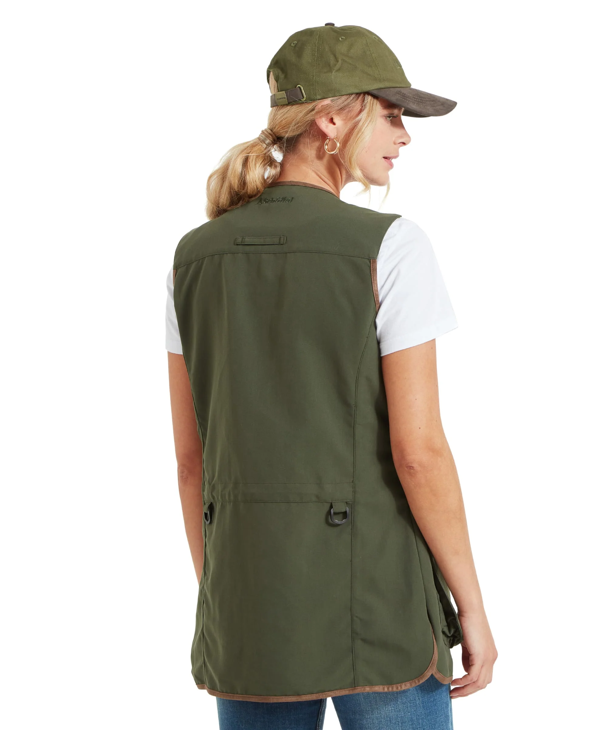 Edenham Clay Shooting Vest - Forest - Image 5