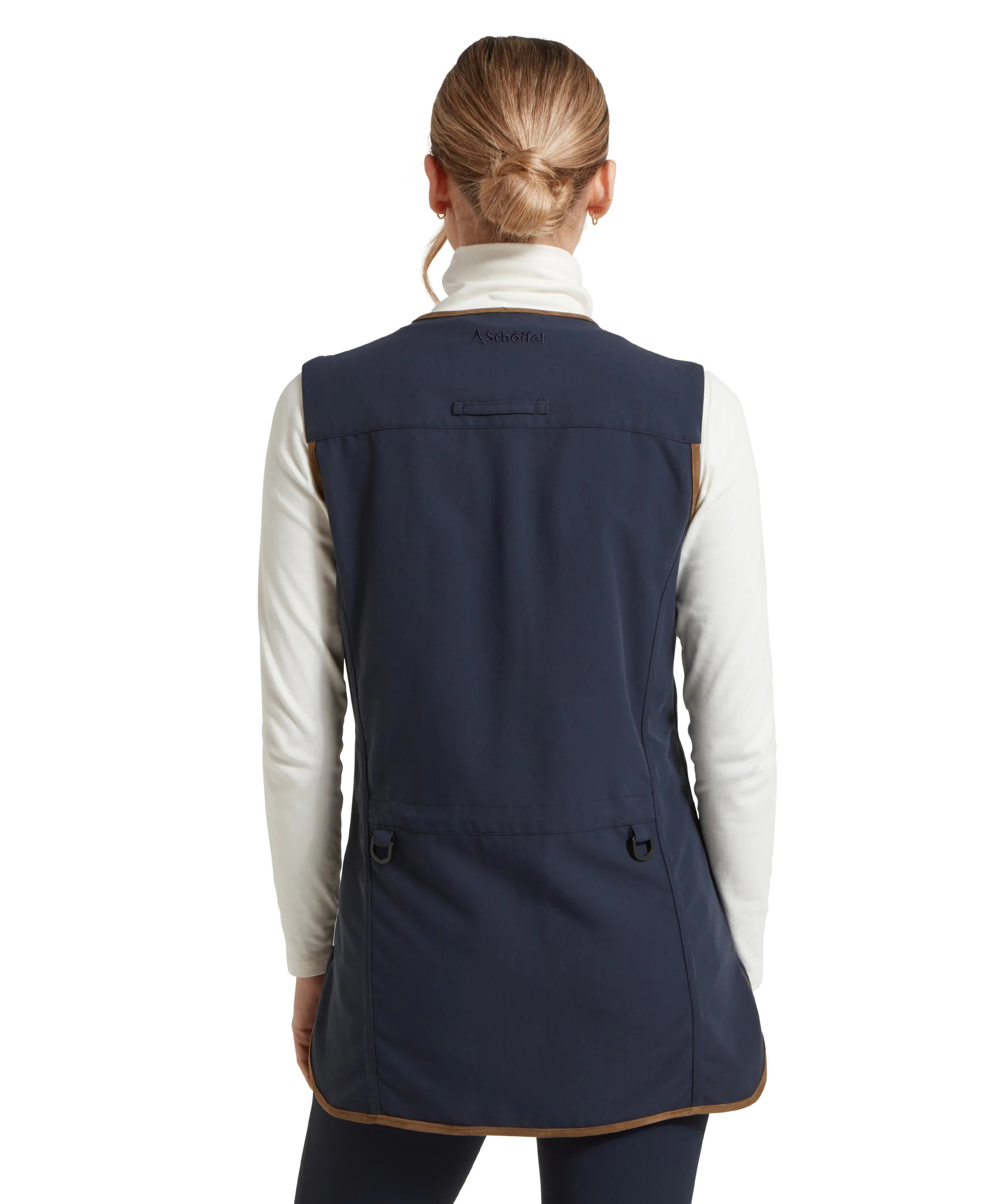 Edenham Clay Shooting Vest - True Navy - Image 5