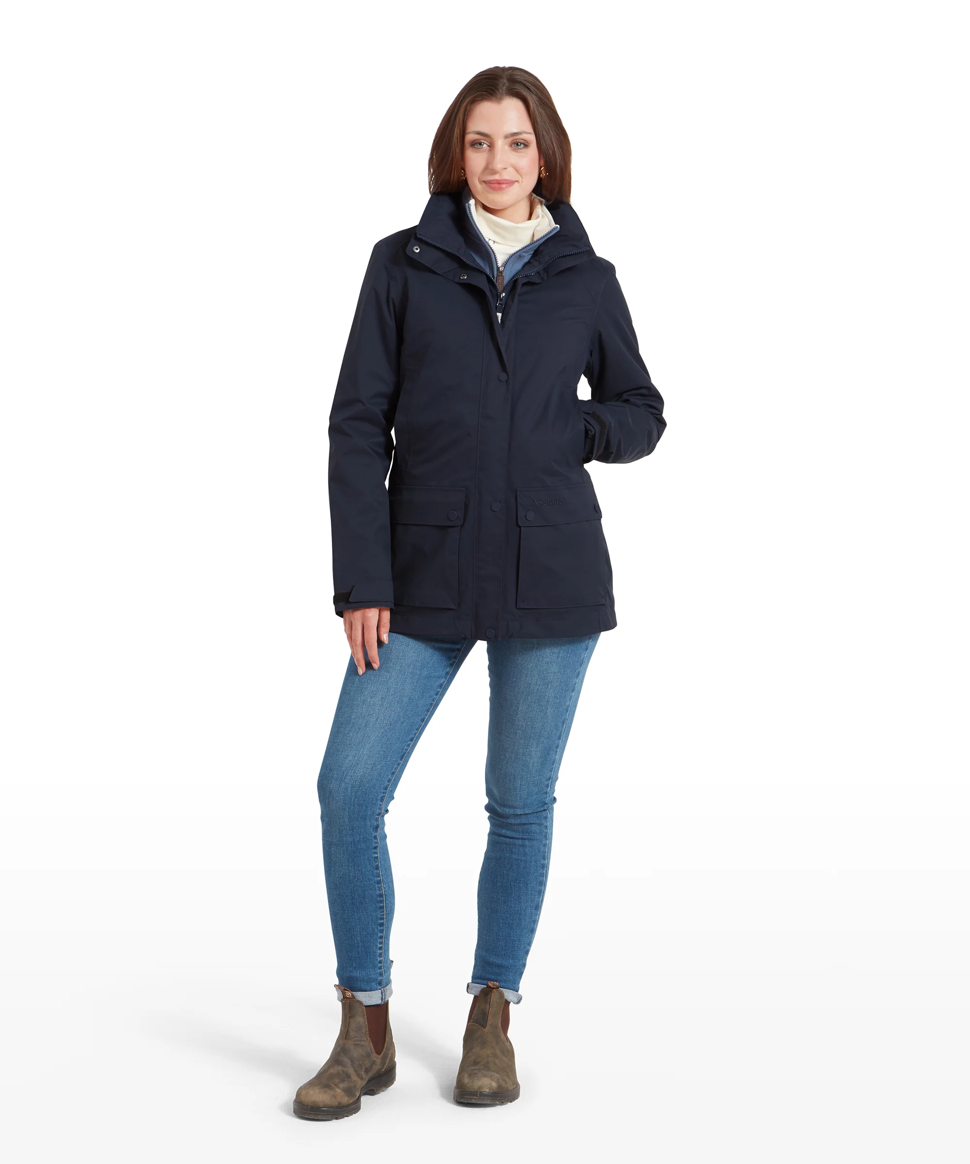 Edith Jacket - True Navy - Image 3