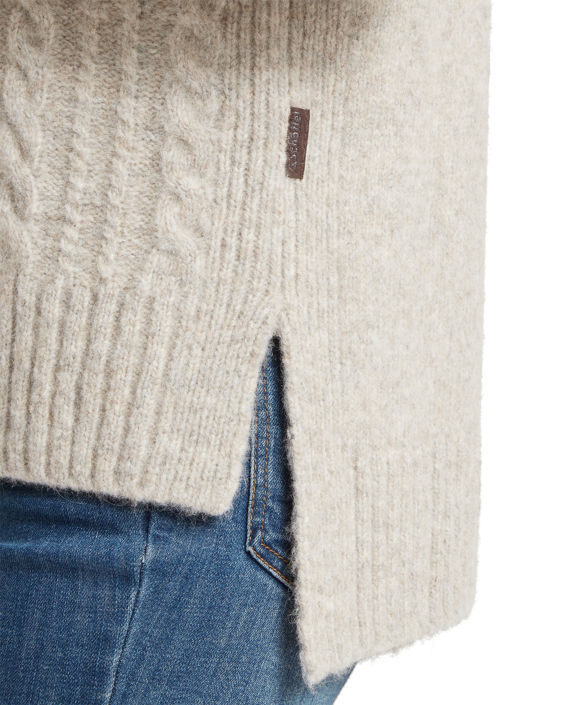Evie Sleeveless Jumper - Cobblestone - Image 6