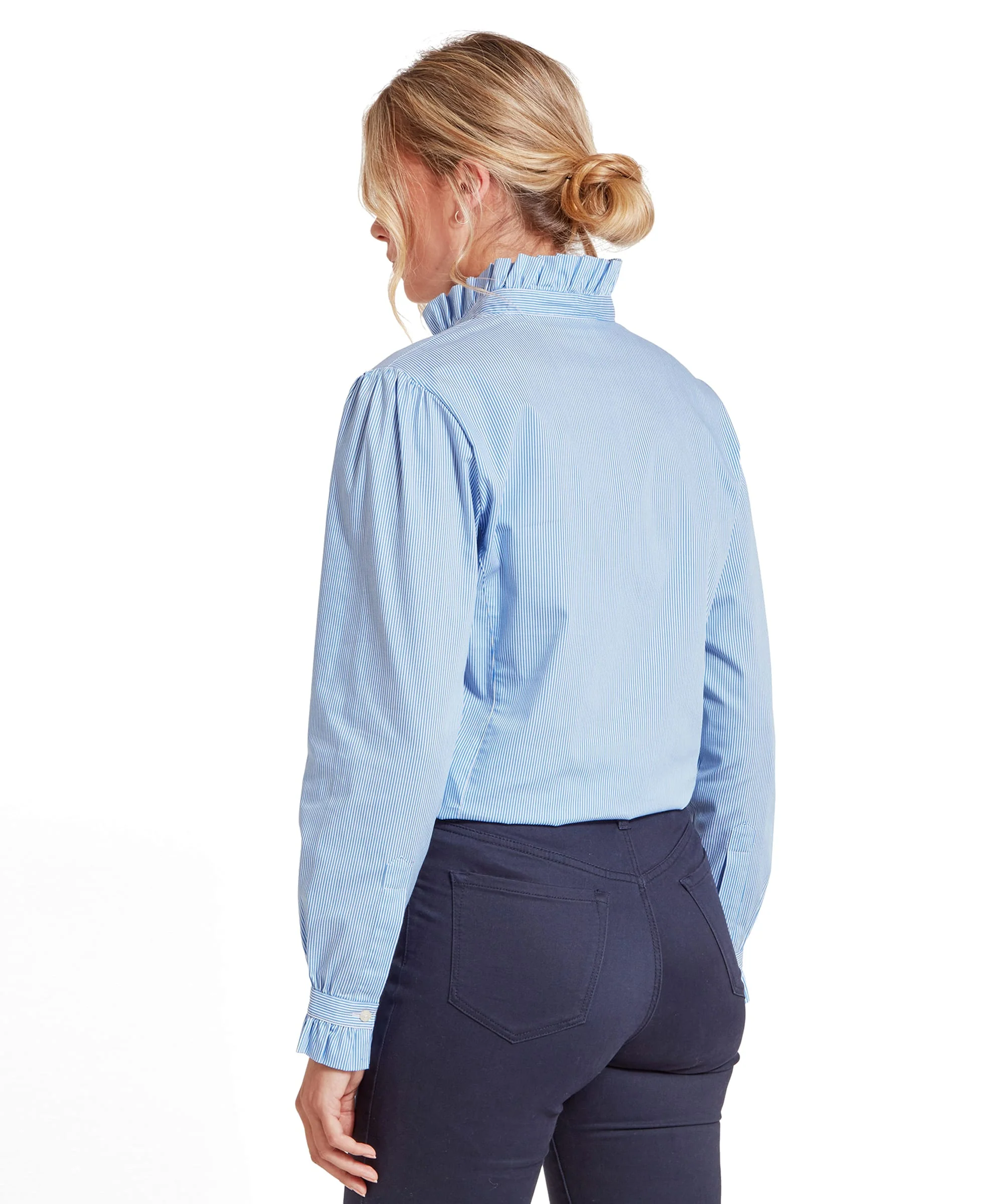 Fakenham Shirt - Light Blue Stripe - Image 4
