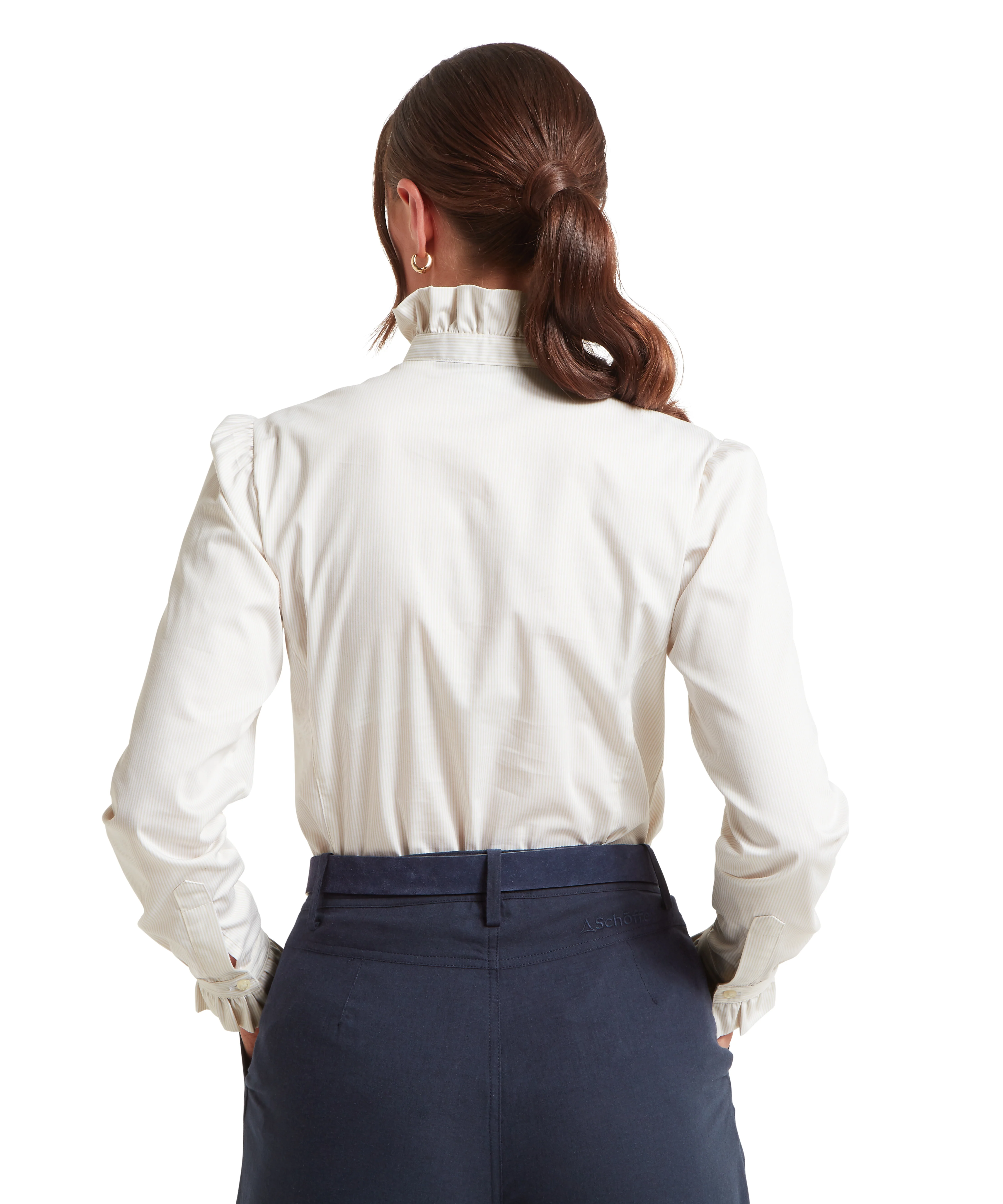 Fakenham Shirt - Linen Stripe - Image 5