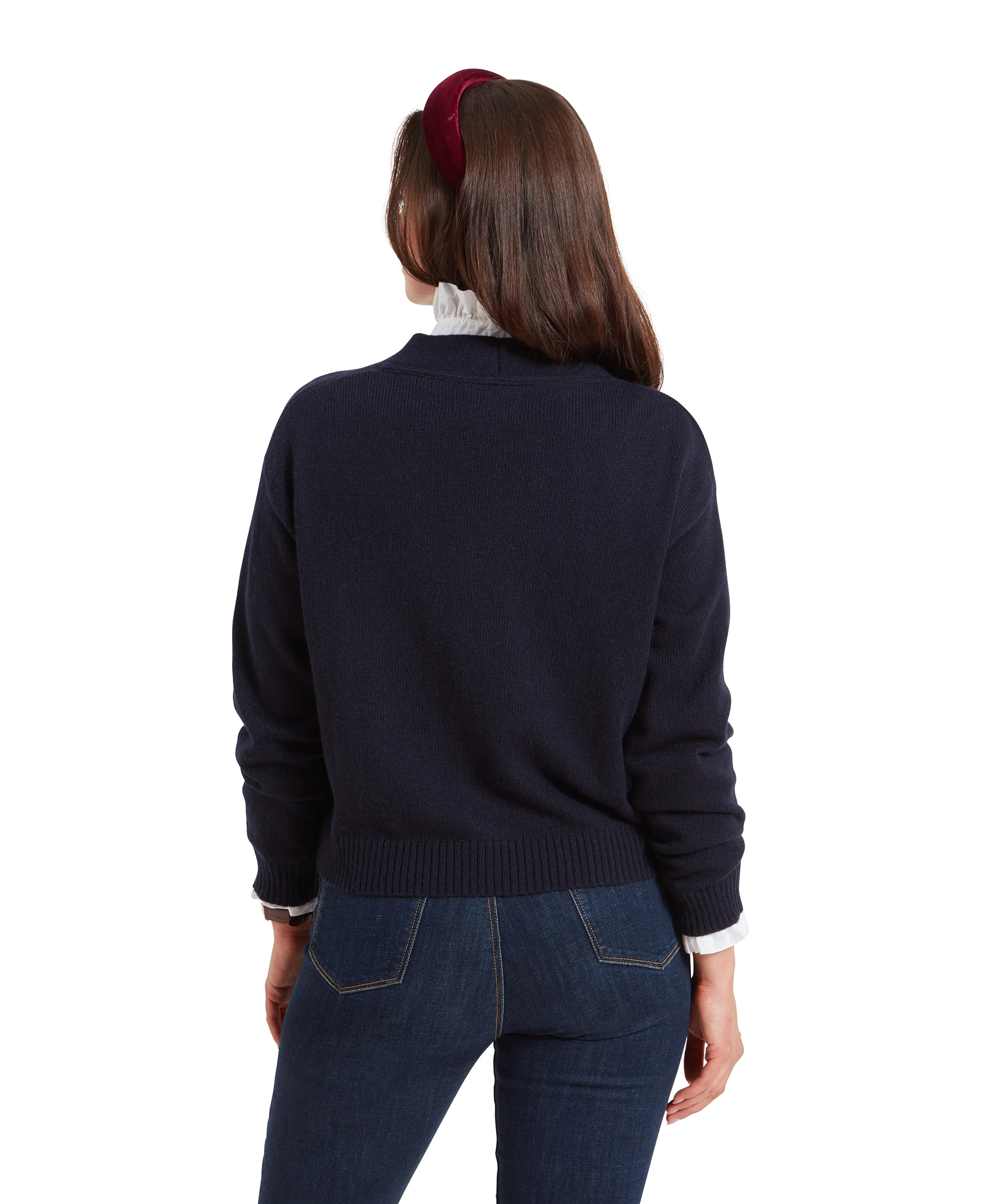 Filey Cardigan - Navy - Image 6