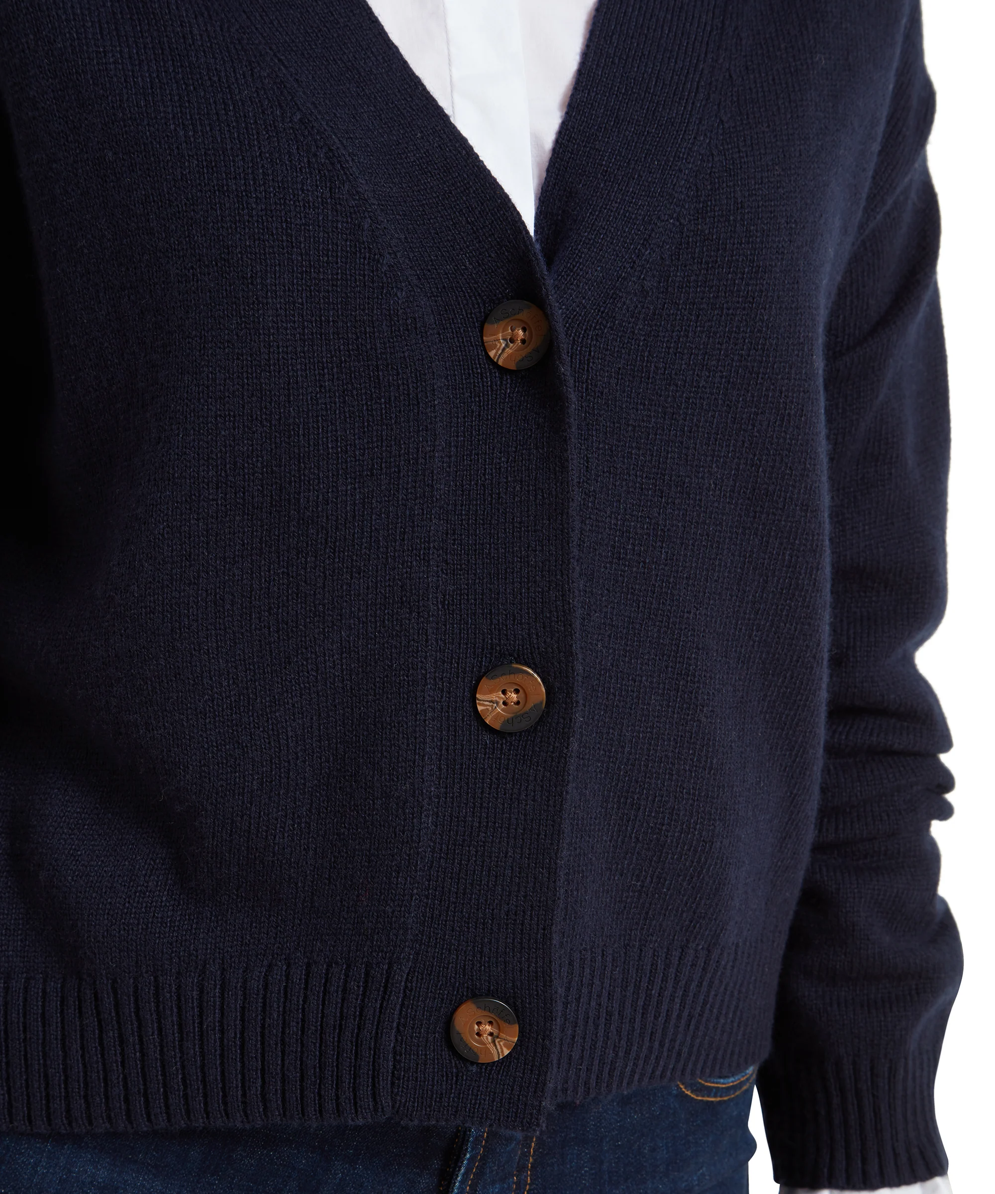 Filey Cardigan - Navy - Image 7
