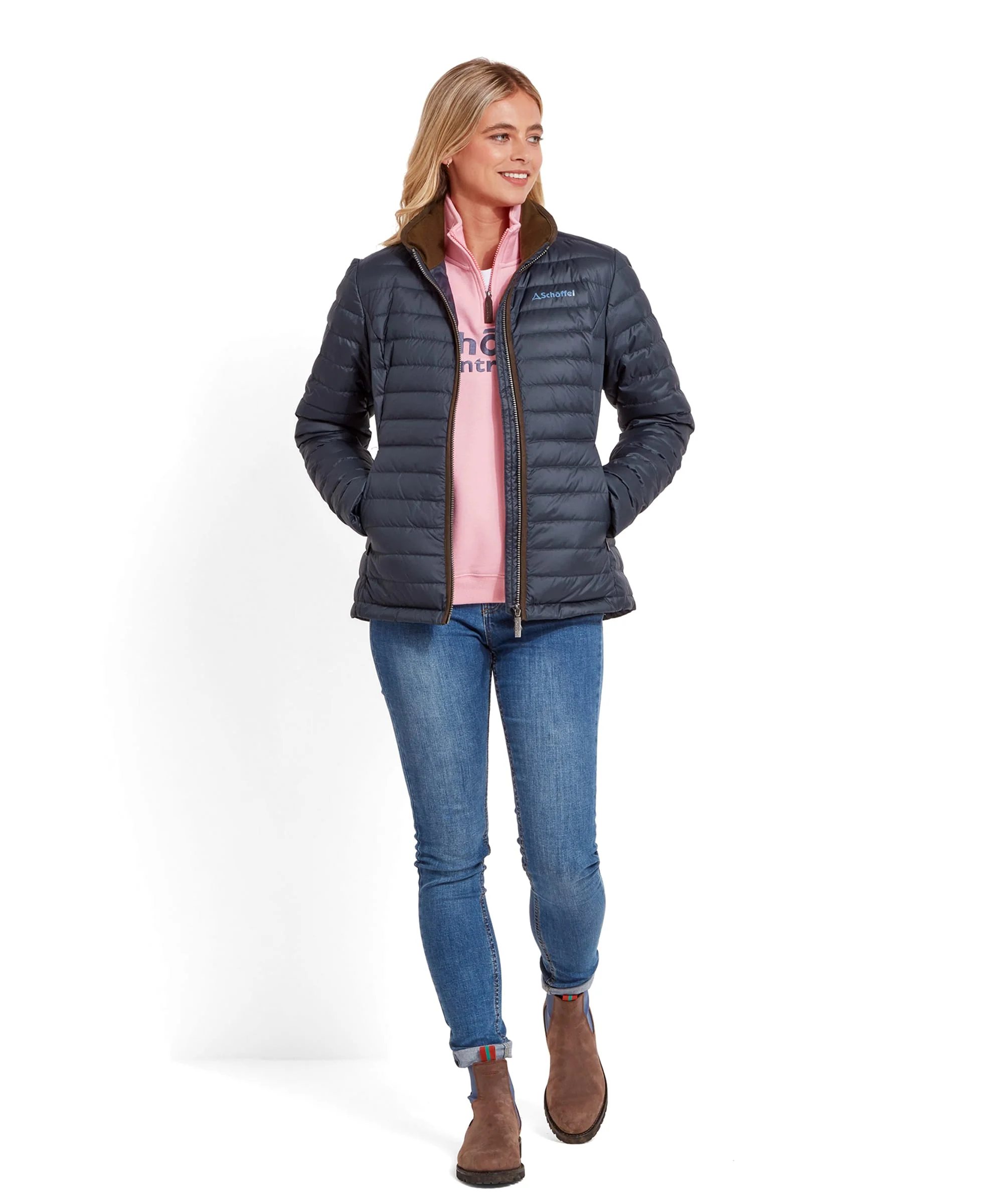 Hambleton Down Jacket - Petrol Blue - Image 3