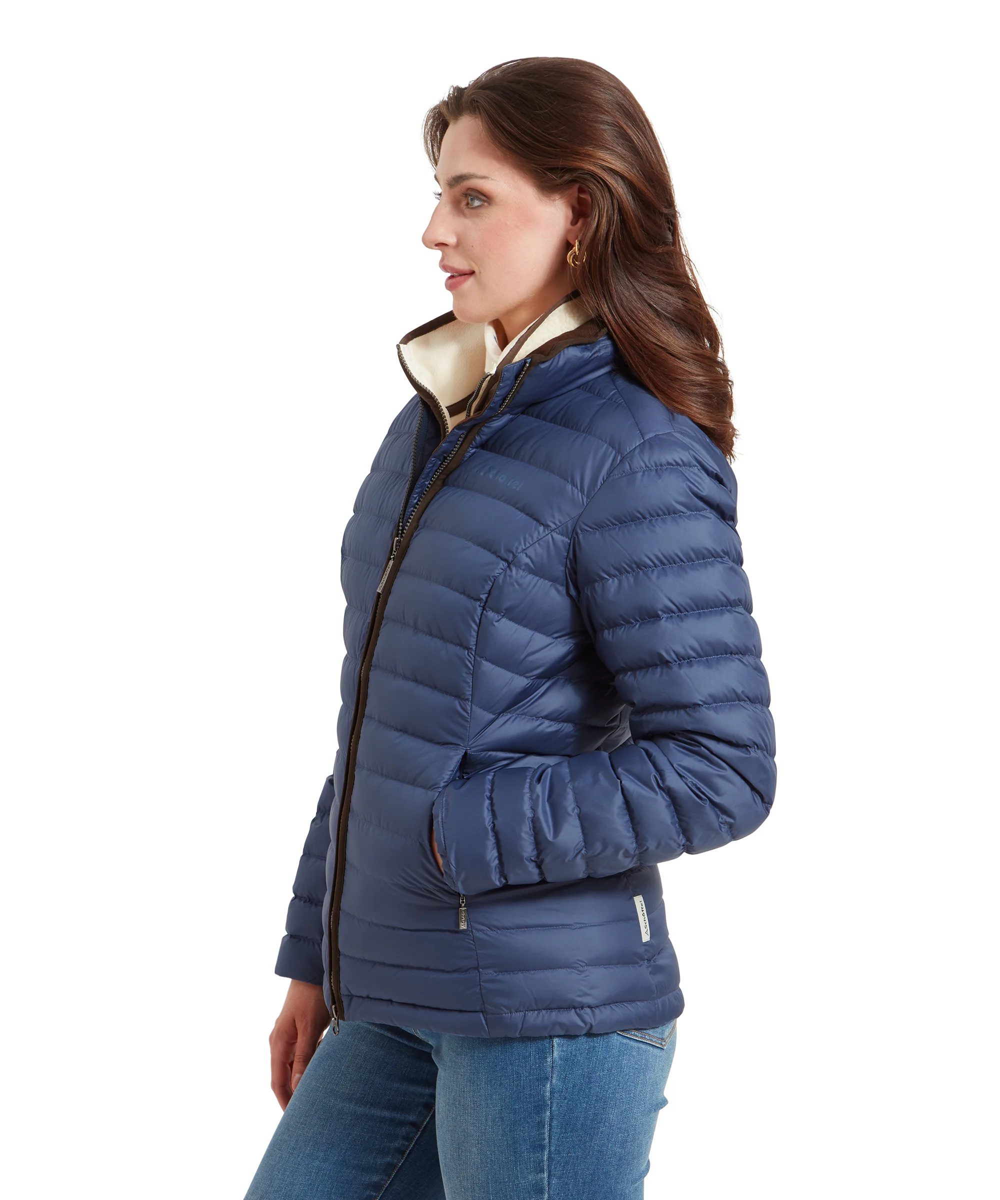 Hambleton Down Jacket - Stone Blue - Image 4