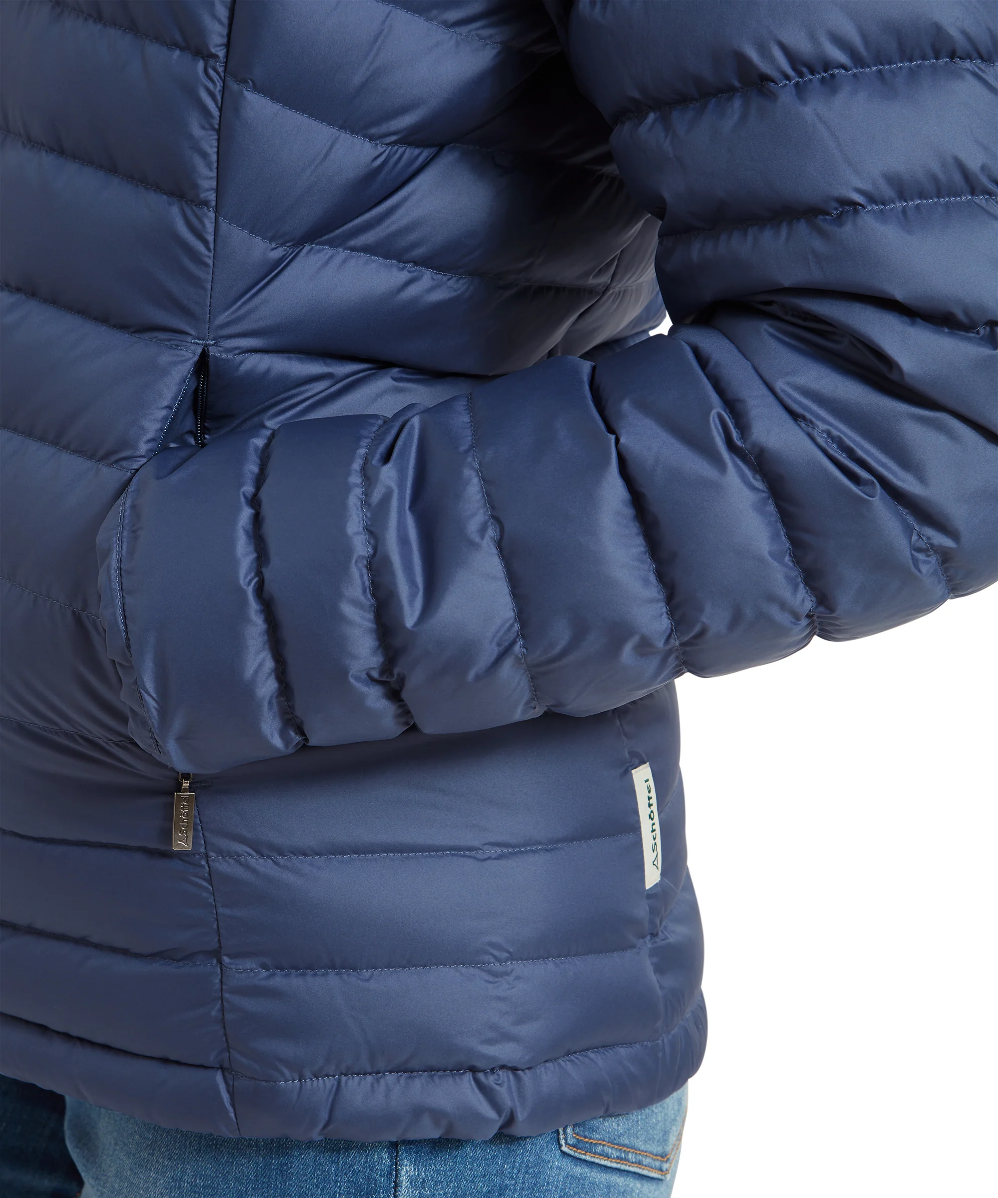 Hambleton Down Jacket - Stone Blue - Image 7