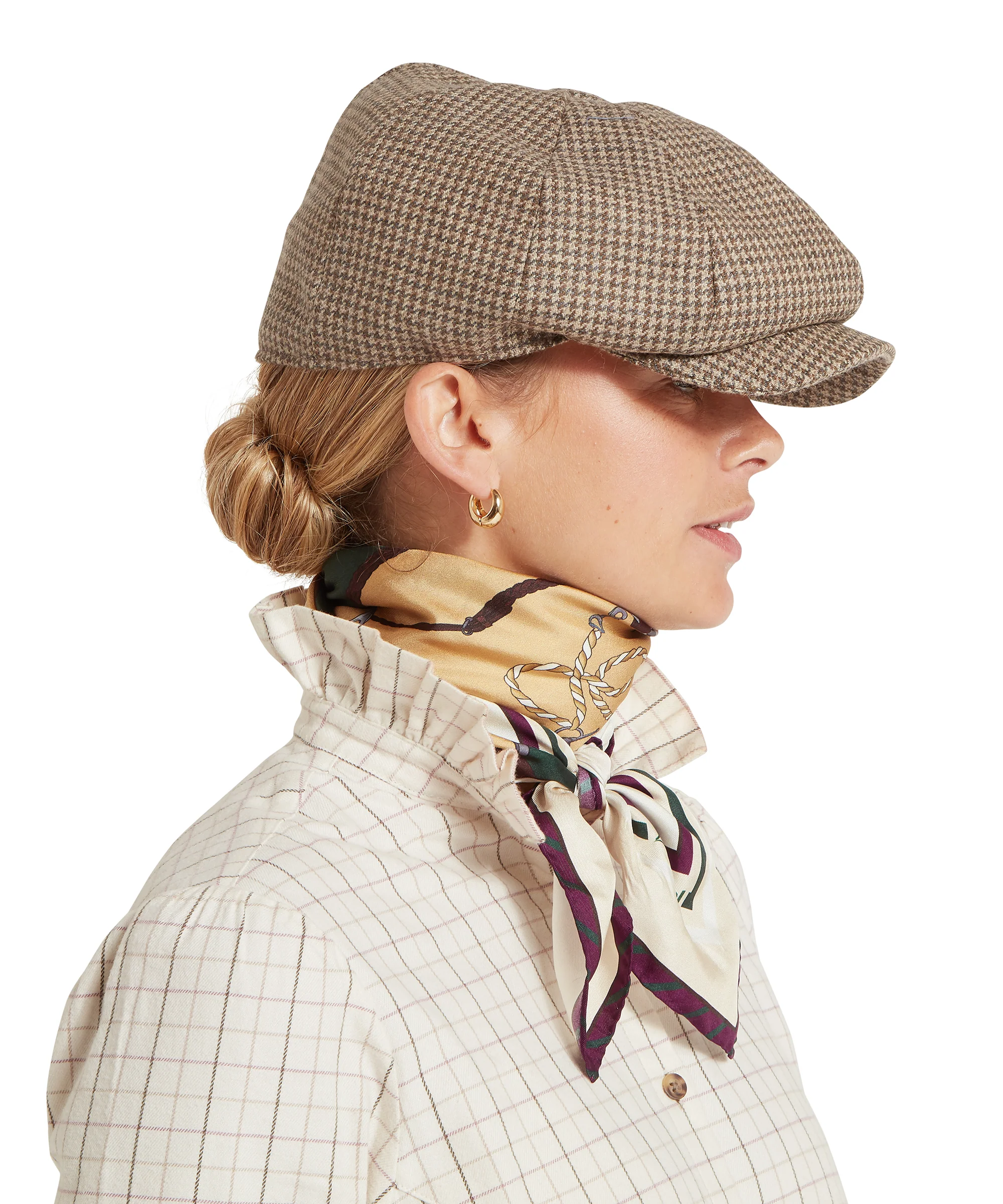 Hathersage Silk Scarf - Bridle Print - Image 4