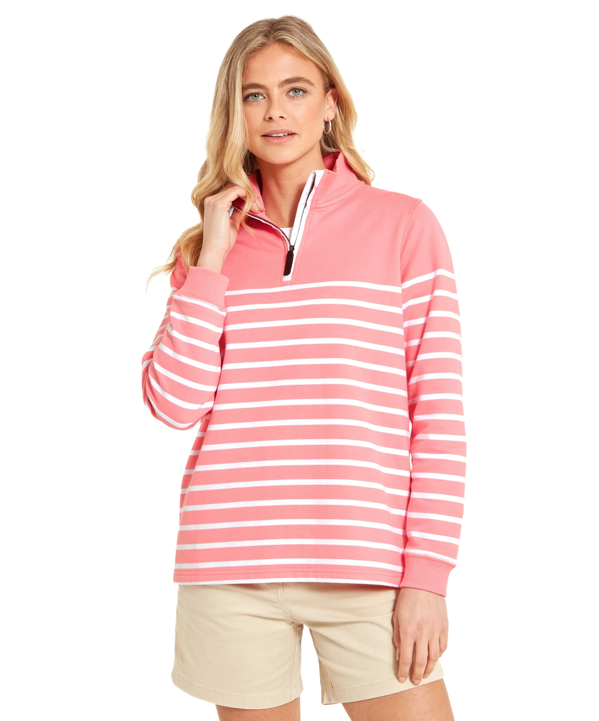 Hope Cove Sweatshirt - Flamingo - Image 2
