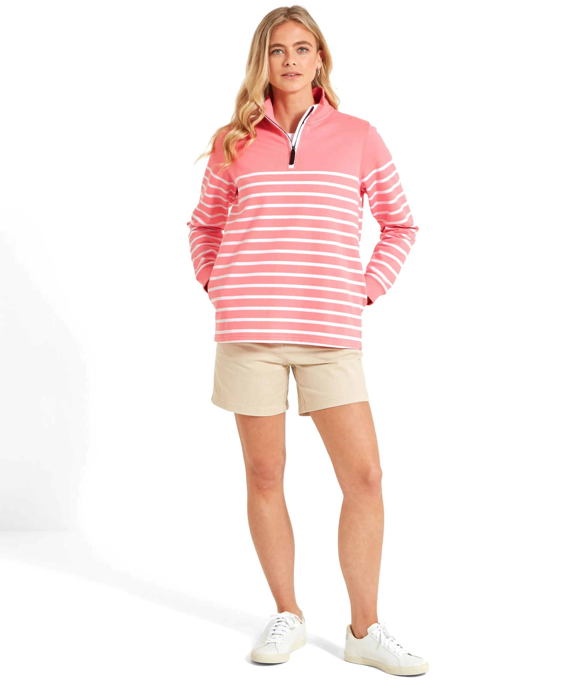 Hope Cove Sweatshirt - Flamingo - Image 3