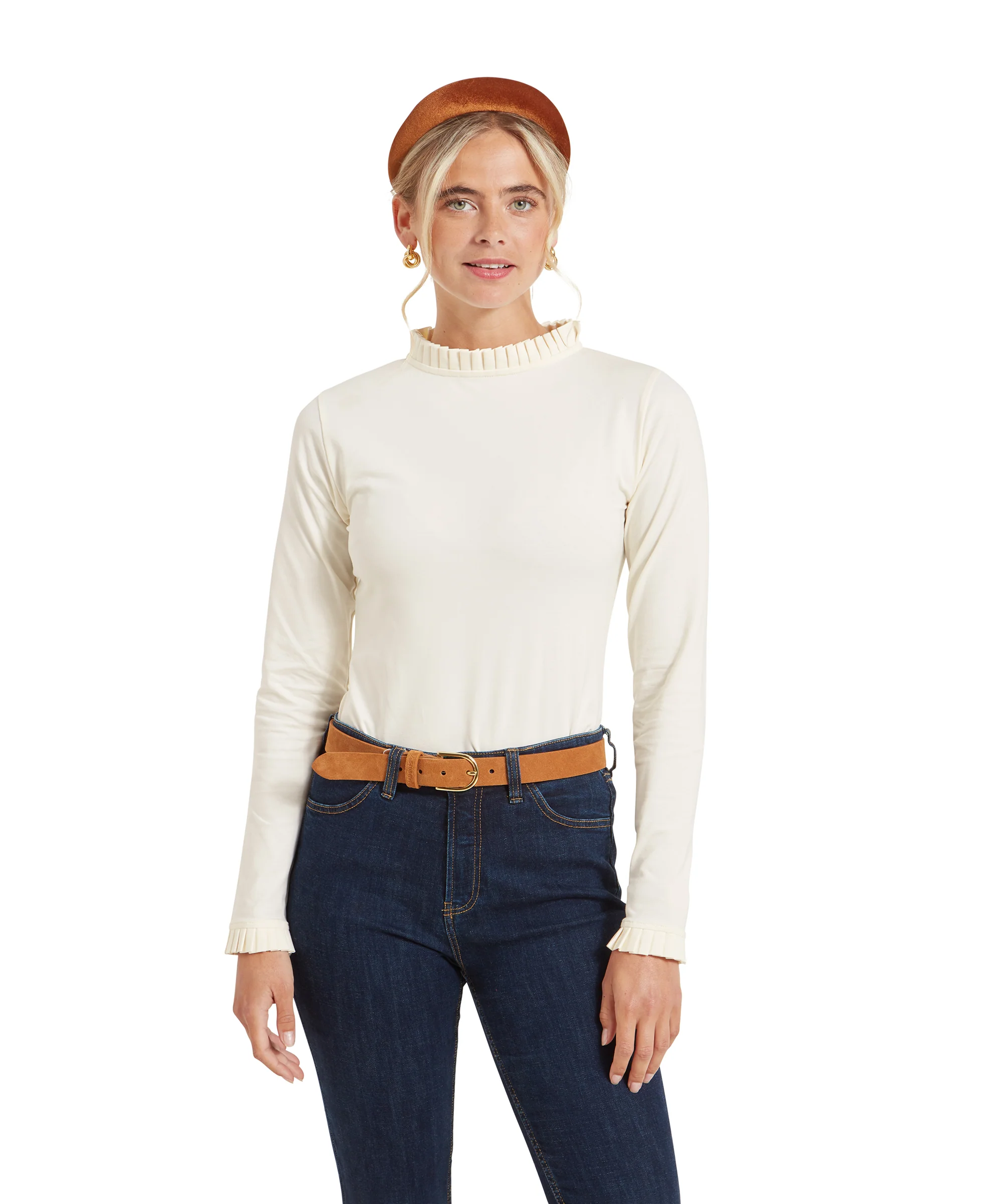 Ilkley Top - Ecru - Image 8