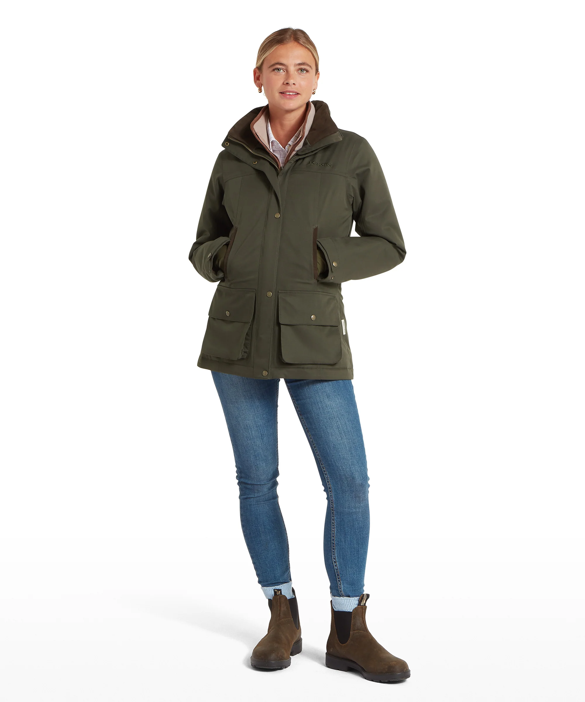 Langton Country Coat - Dark Woodland - Image 4