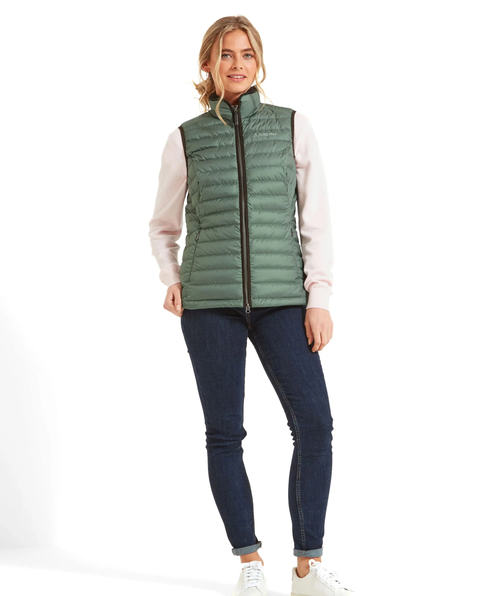 Launde Down Gilet - Laurel - Image 3