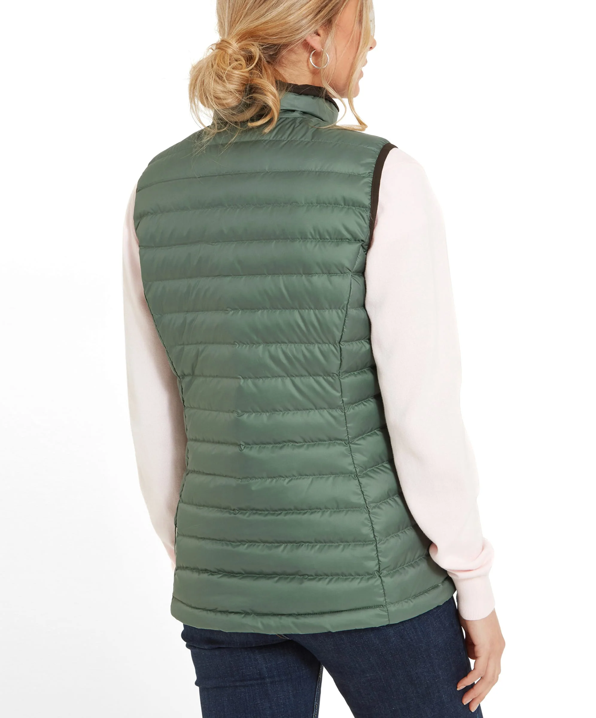 Launde Down Gilet - Laurel - Image 4