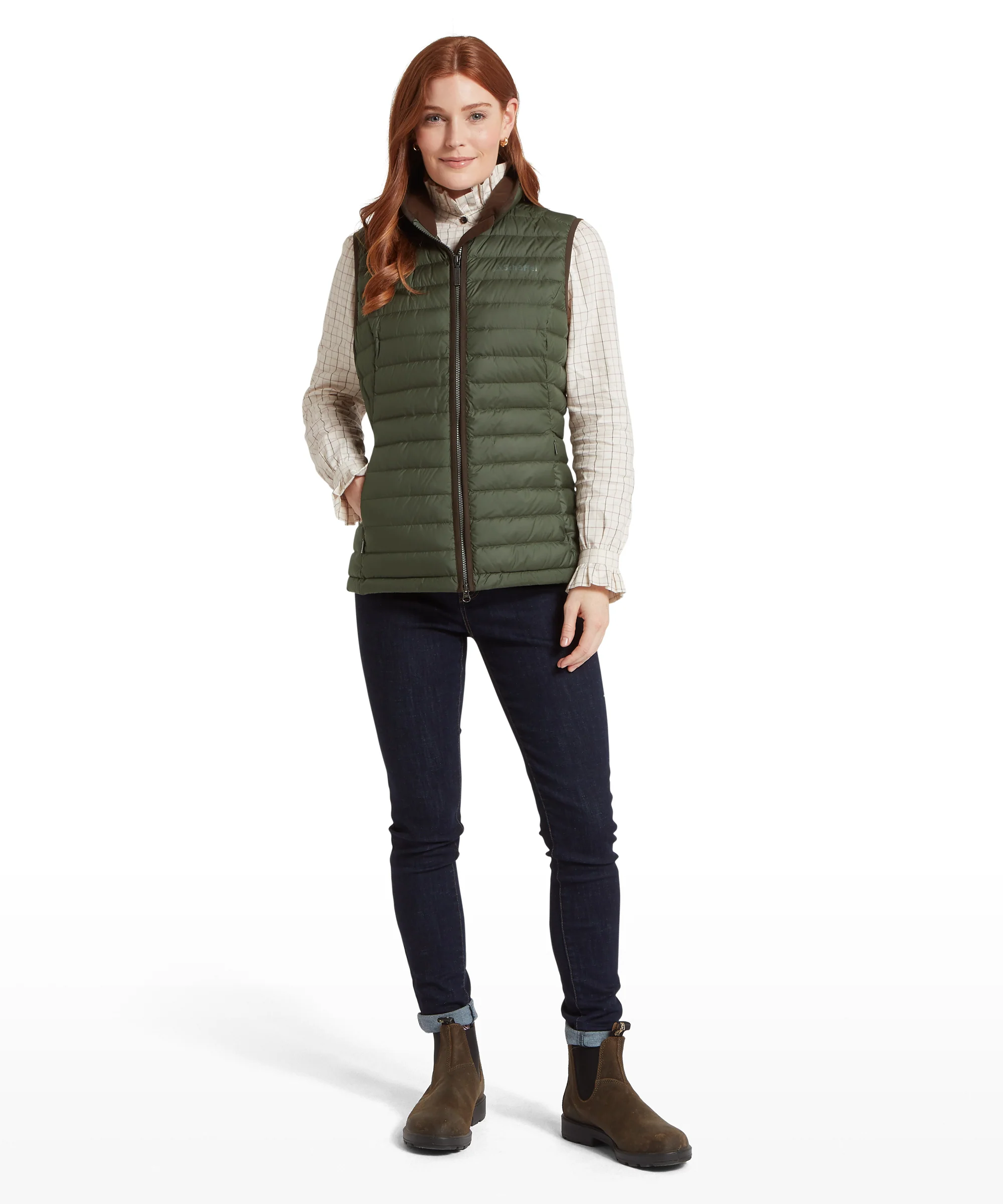 Launde Down Gilet - Woodland - Image 3
