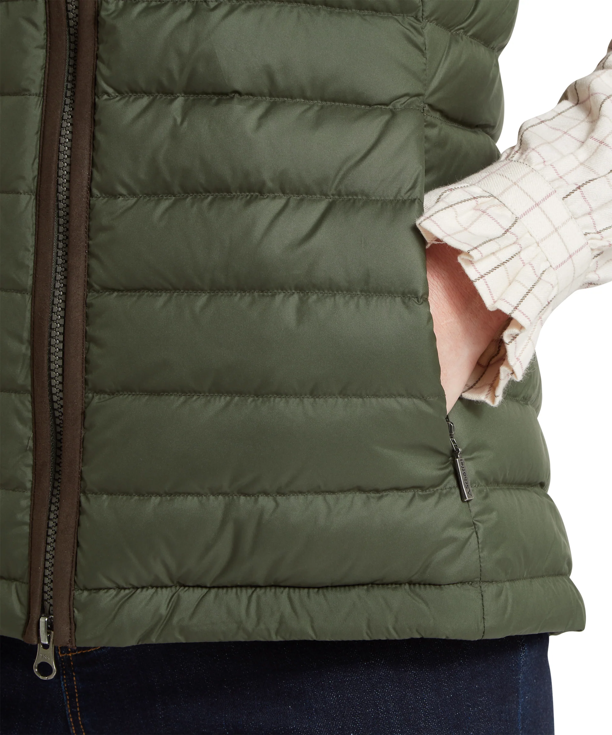 Launde Down Gilet - Woodland - Image 8