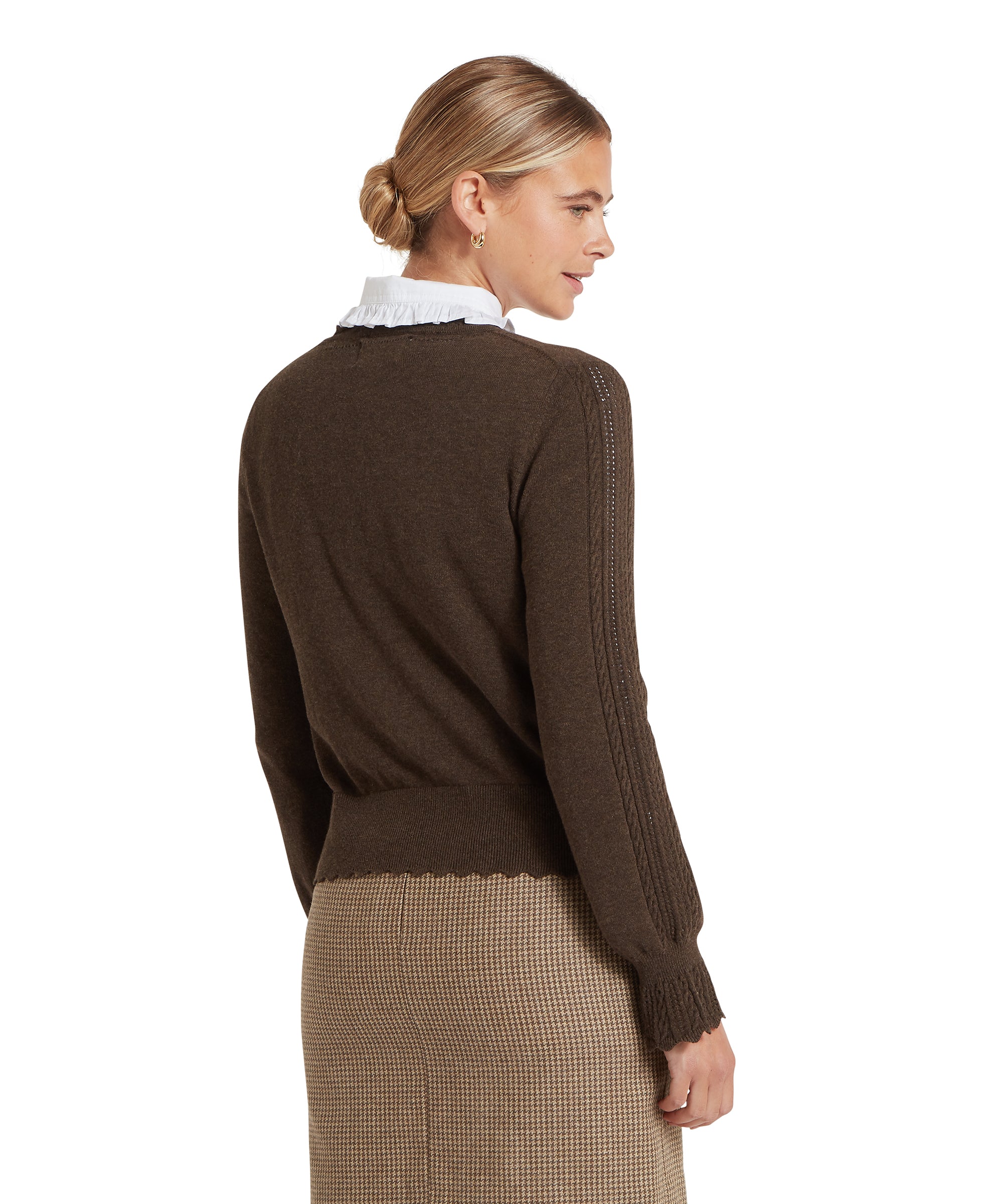 Leyburn Jumper - Chocolate - Image 6