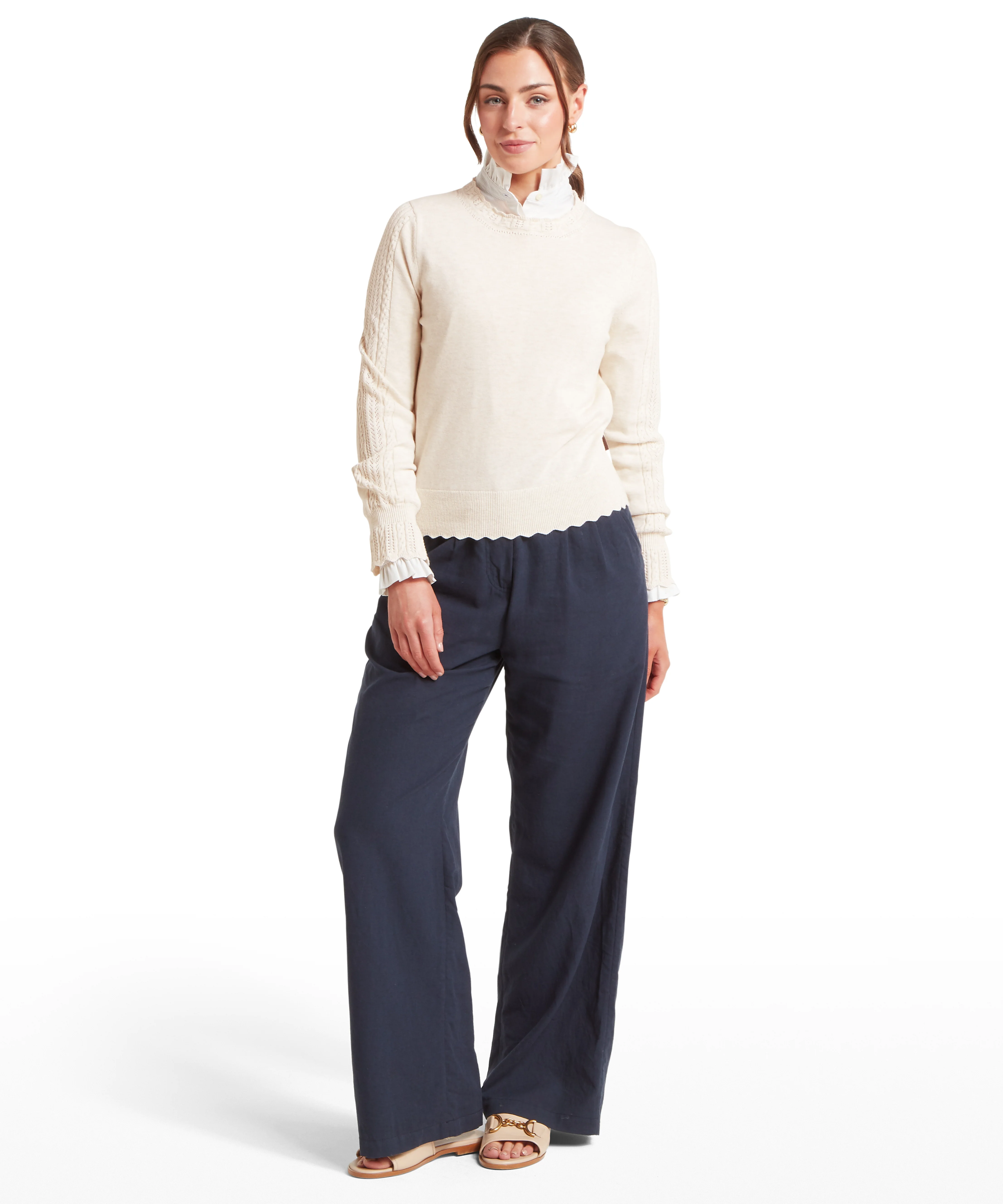 Leyburn Jumper - Dove - Image 3
