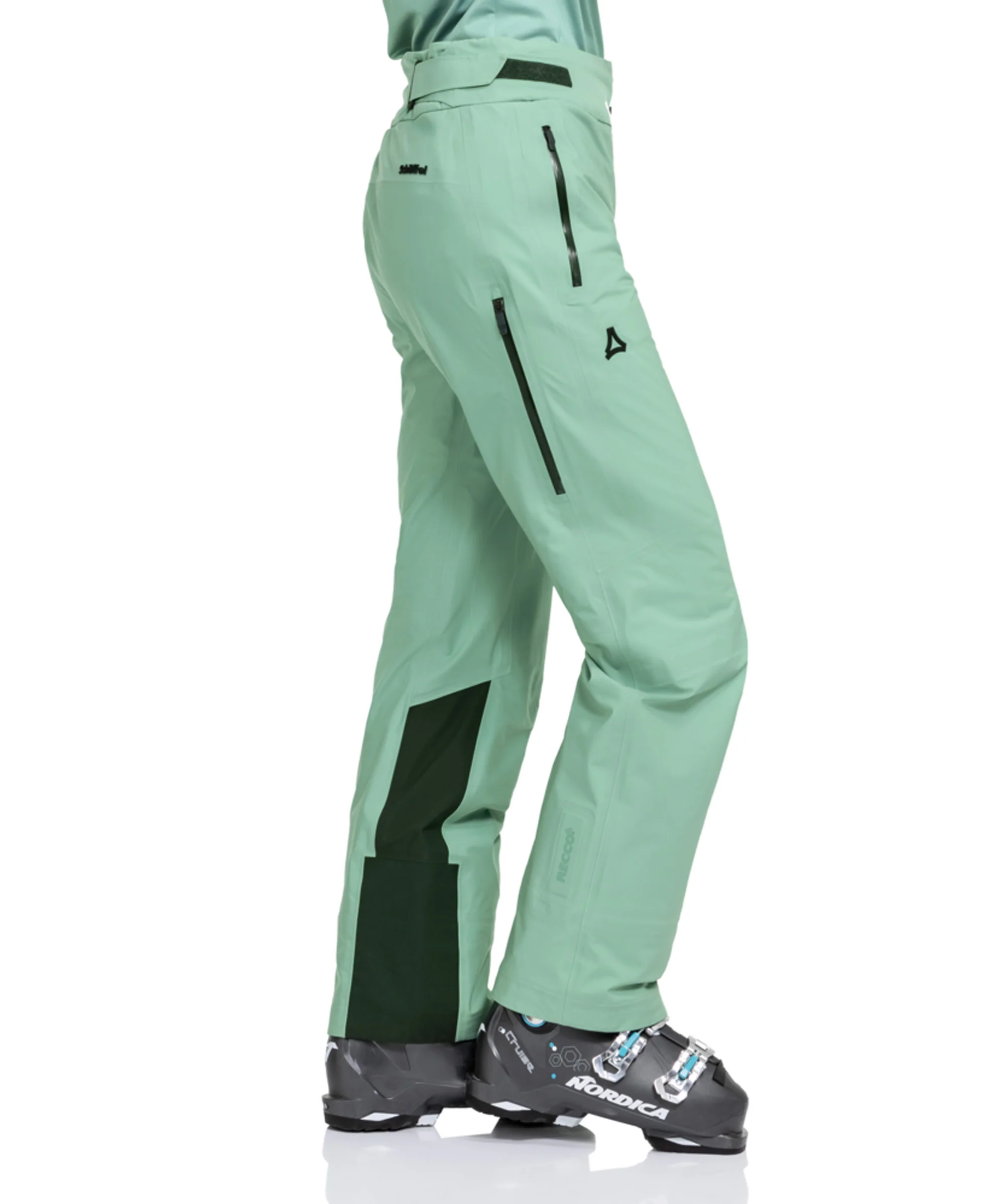 Women's Lufeld Ski Pants - Gem Jade - Image 3