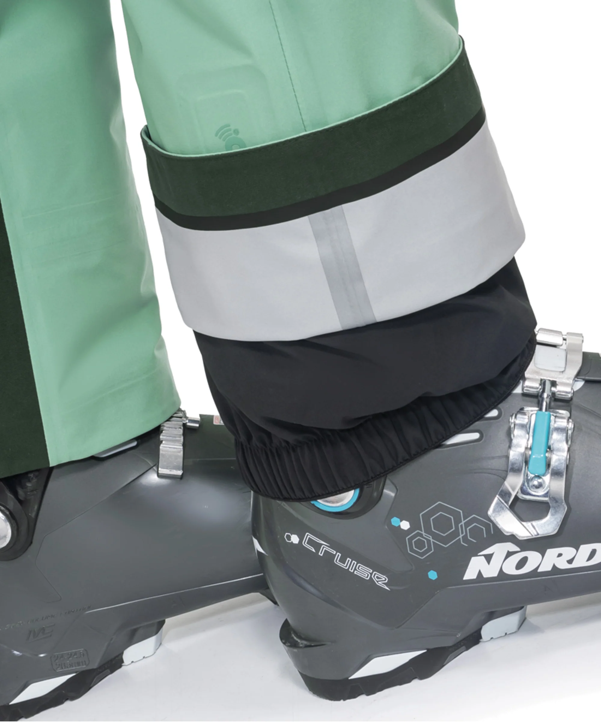 Women's Lufeld Ski Pants - Gem Jade - Image 6