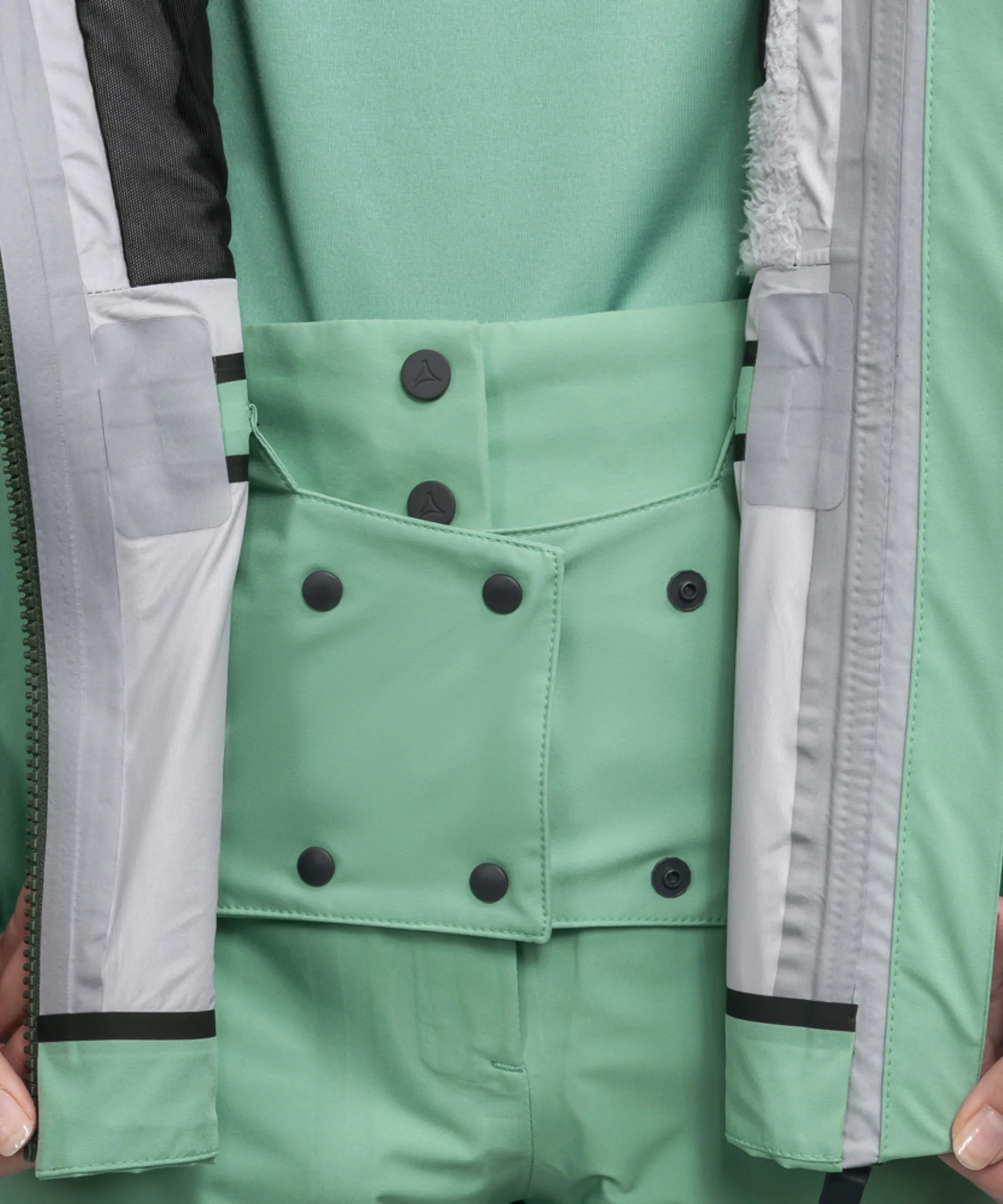 Women's Lufeld Shell Ski Jacket - Gem Jade - Image 10