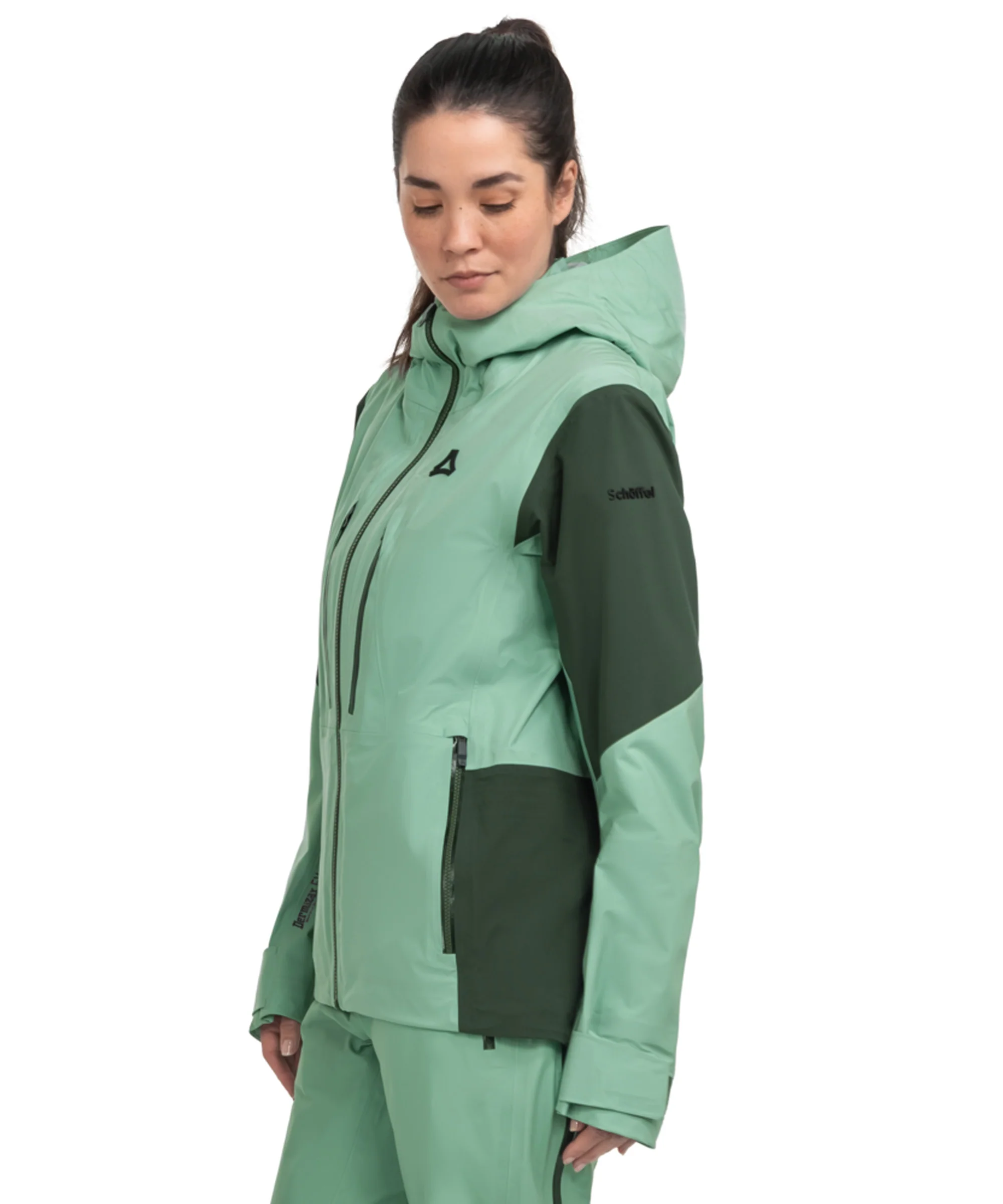 Women's Lufeld Shell Ski Jacket - Gem Jade - Image 3