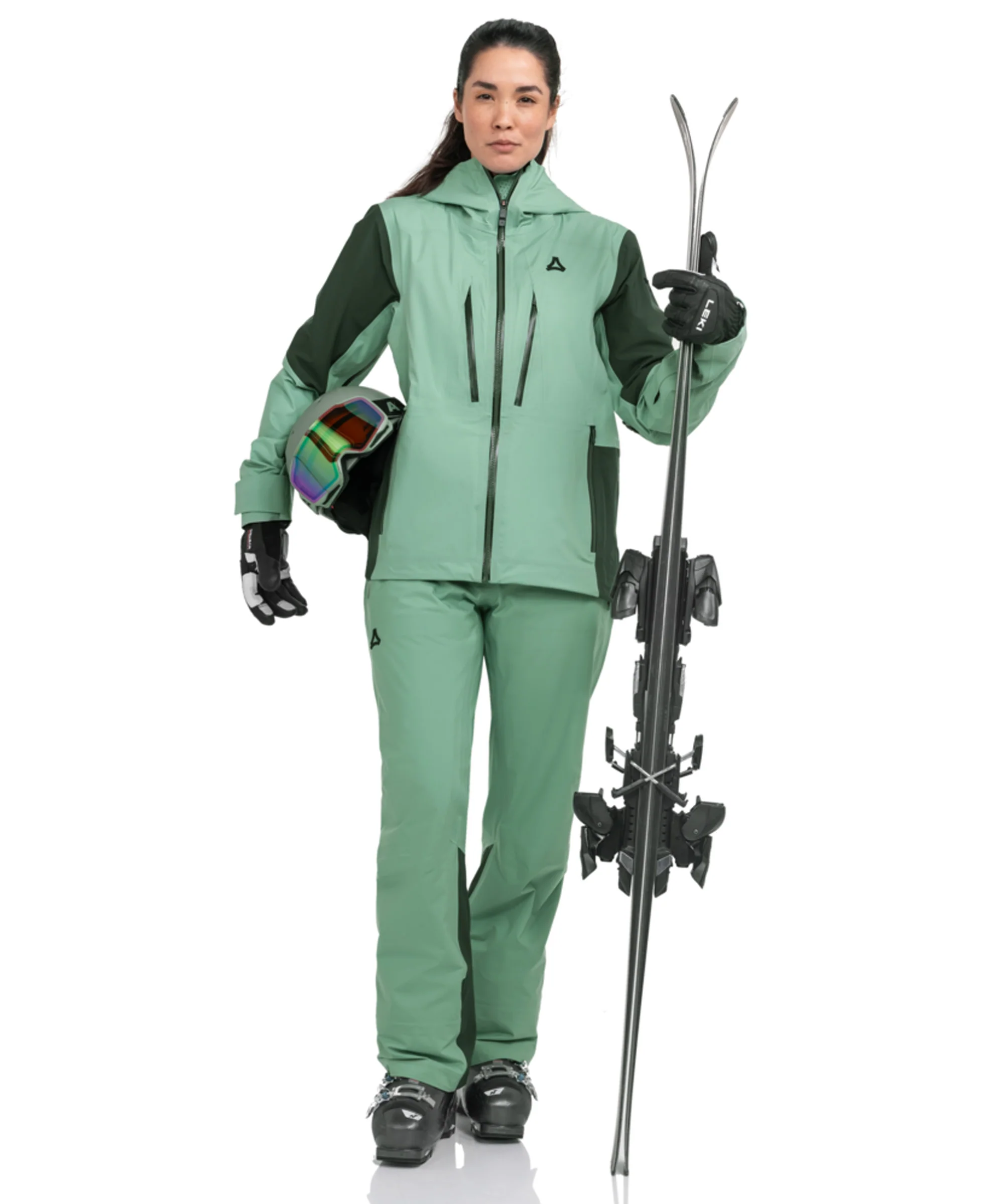 Women's Lufeld Shell Ski Jacket - Gem Jade - Image 5