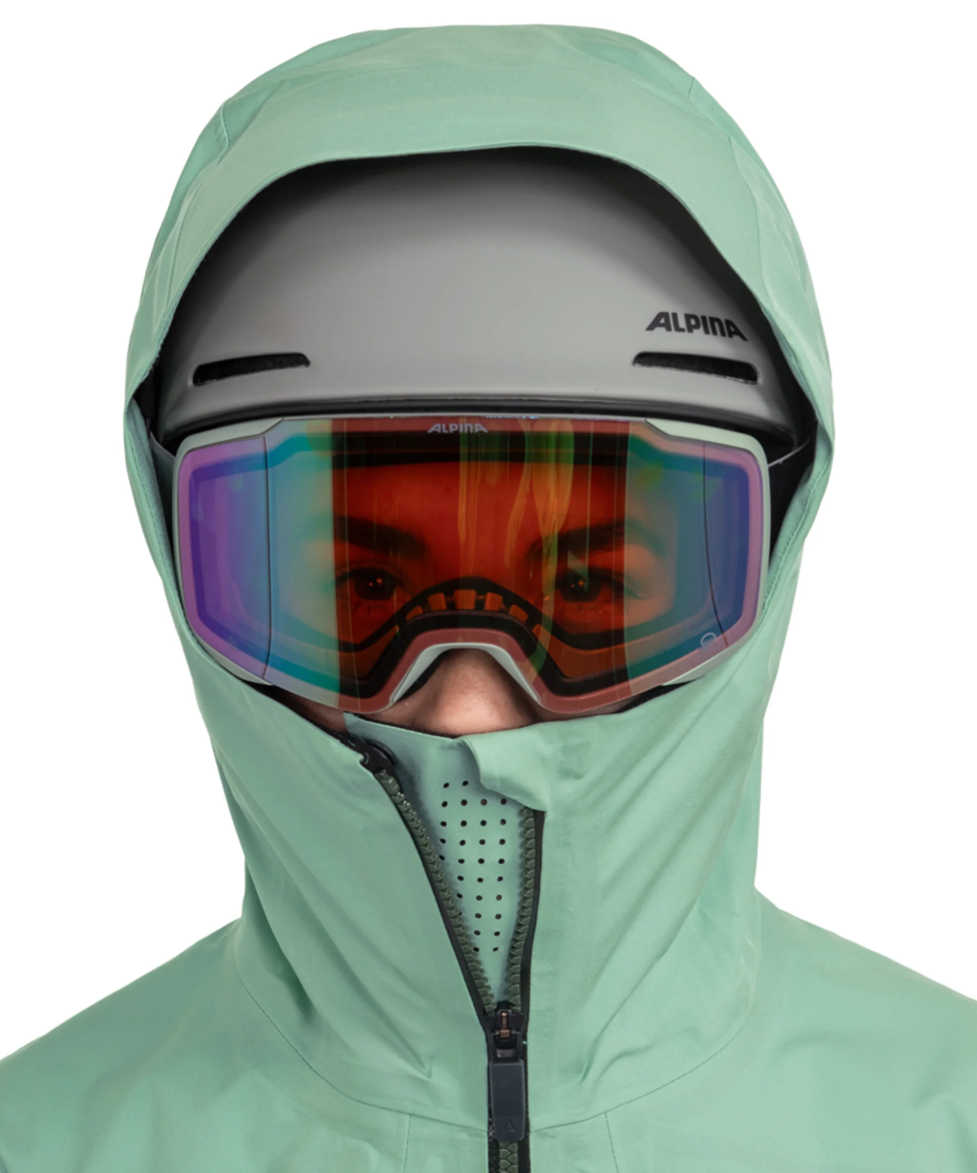 Women's Lufeld Shell Ski Jacket - Gem Jade - Image 6