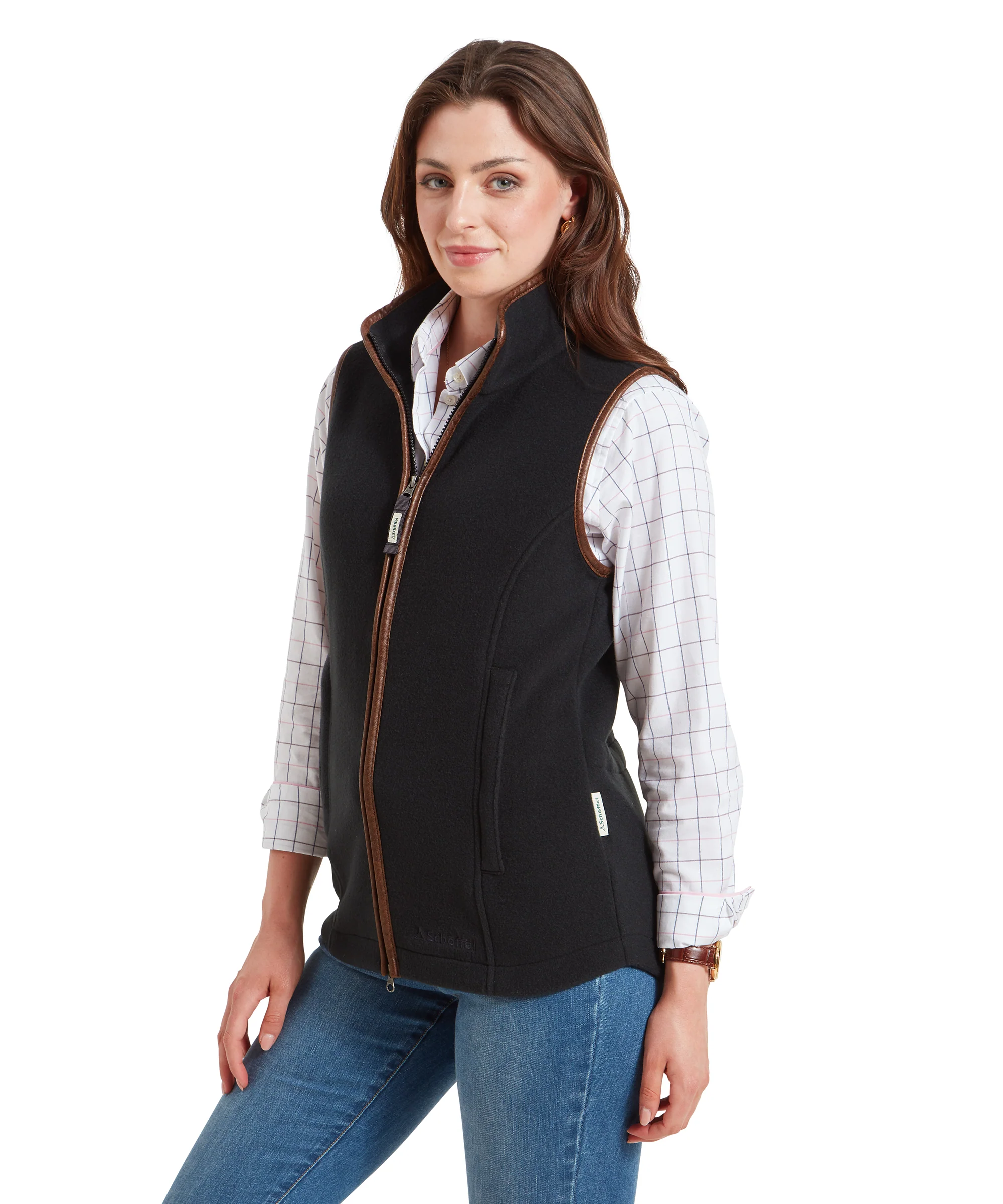 Lyndon Fleece Gilet - Gunmetal - Image 5