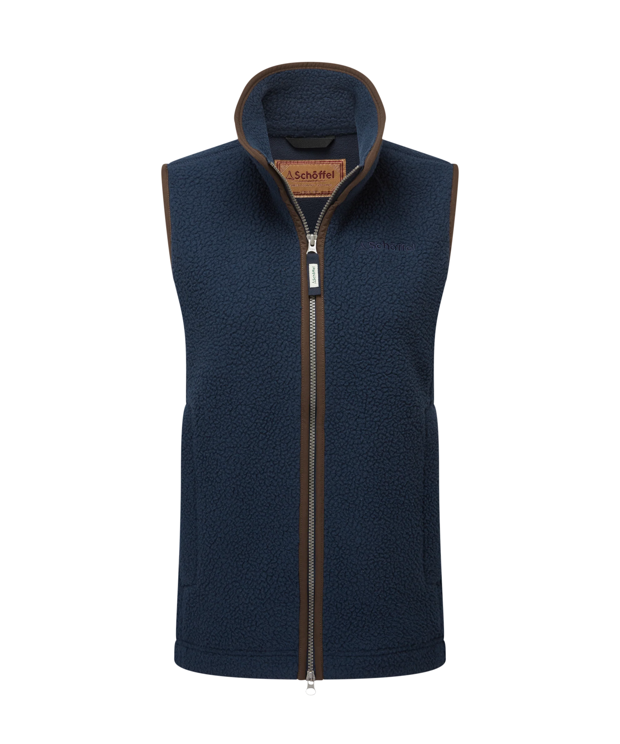Lyndon Retro Fleece Gilet - True Navy