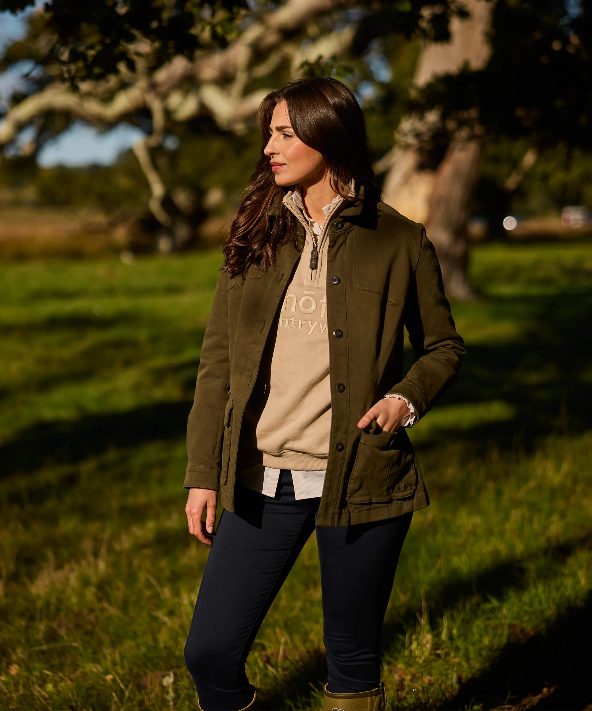 Lynton Utility Jacket - Woodland - Image 5