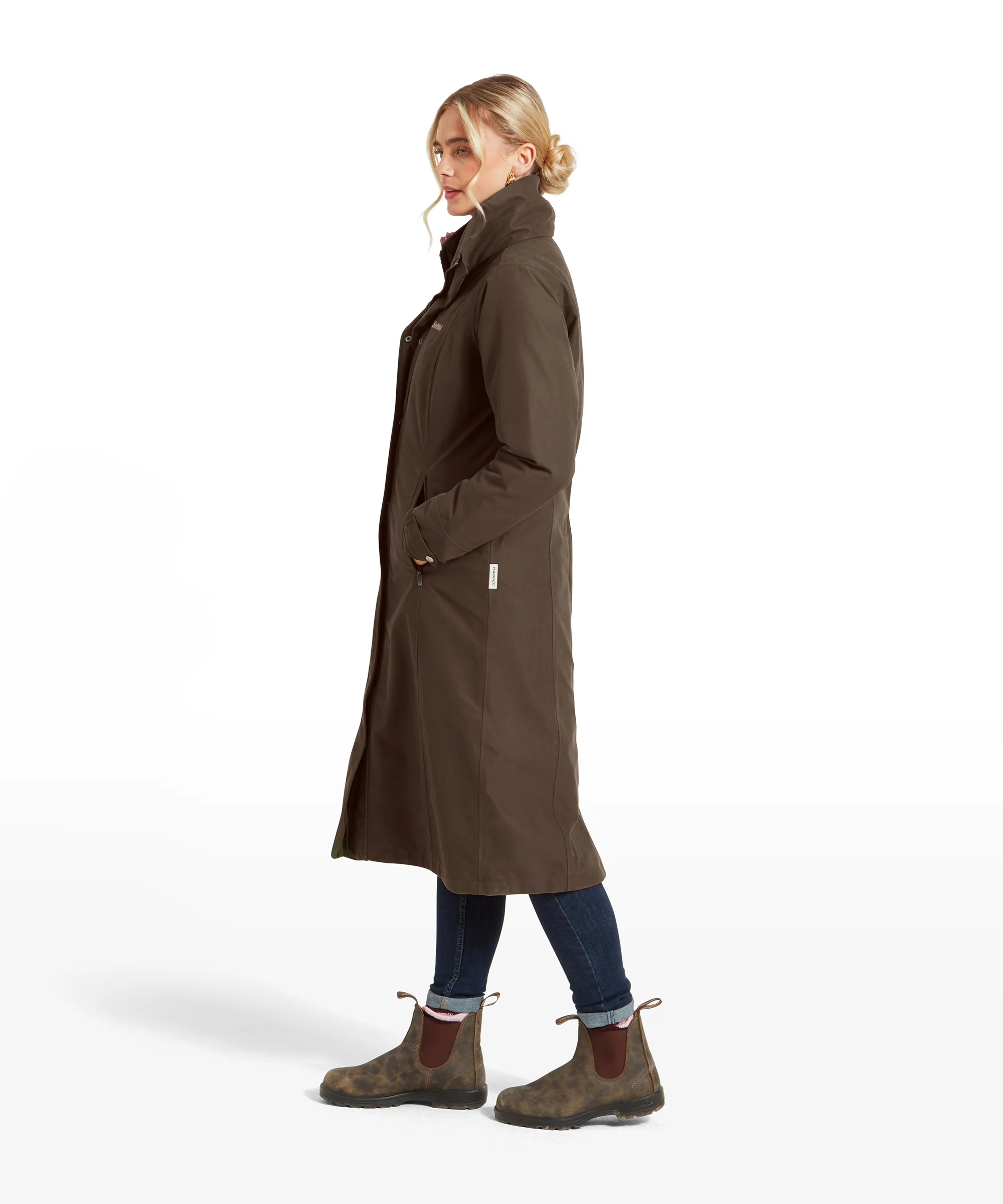 Marefield Waterproof Coat - Wren - Image 4