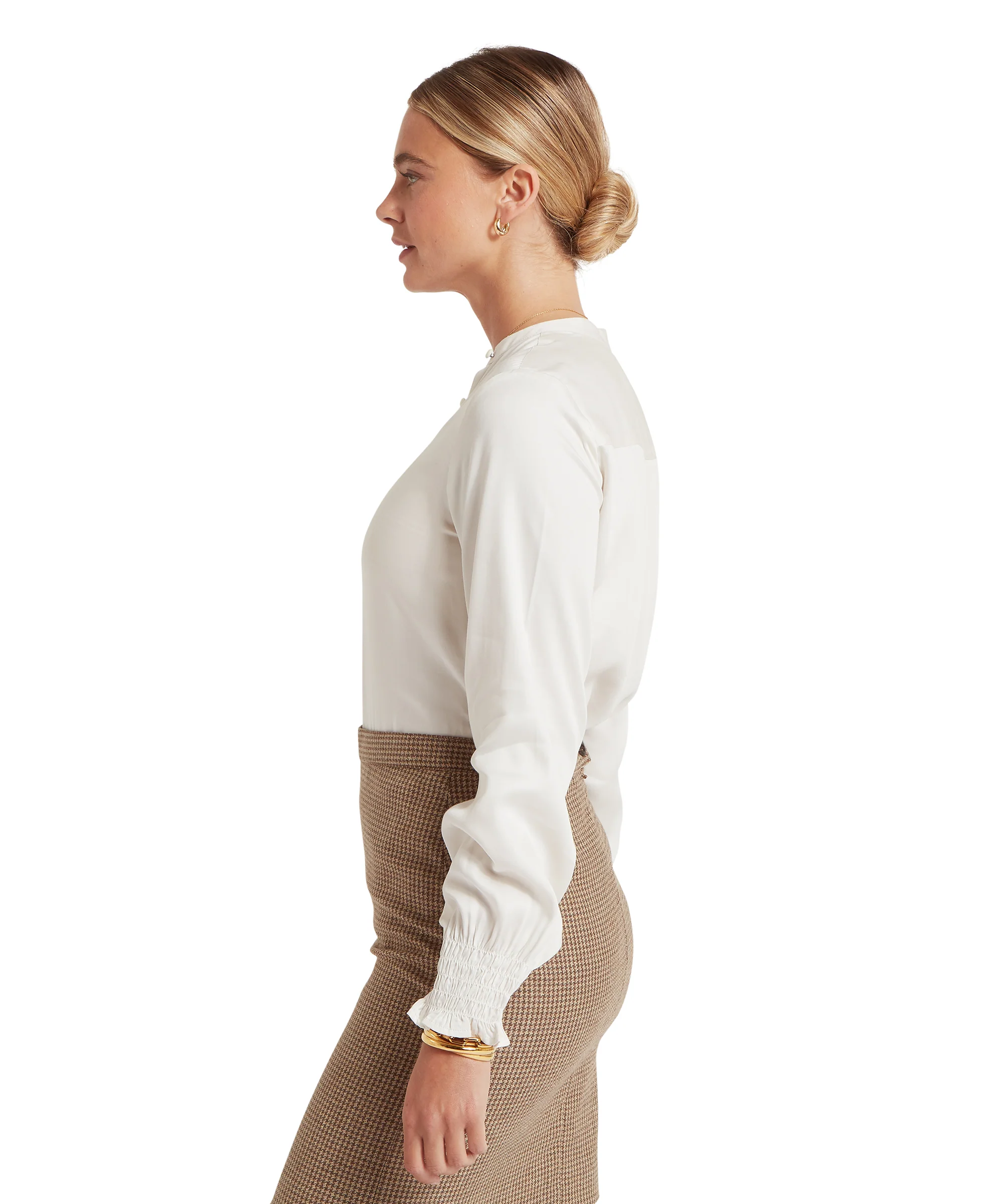Melford Blouse - Dove - Image 4