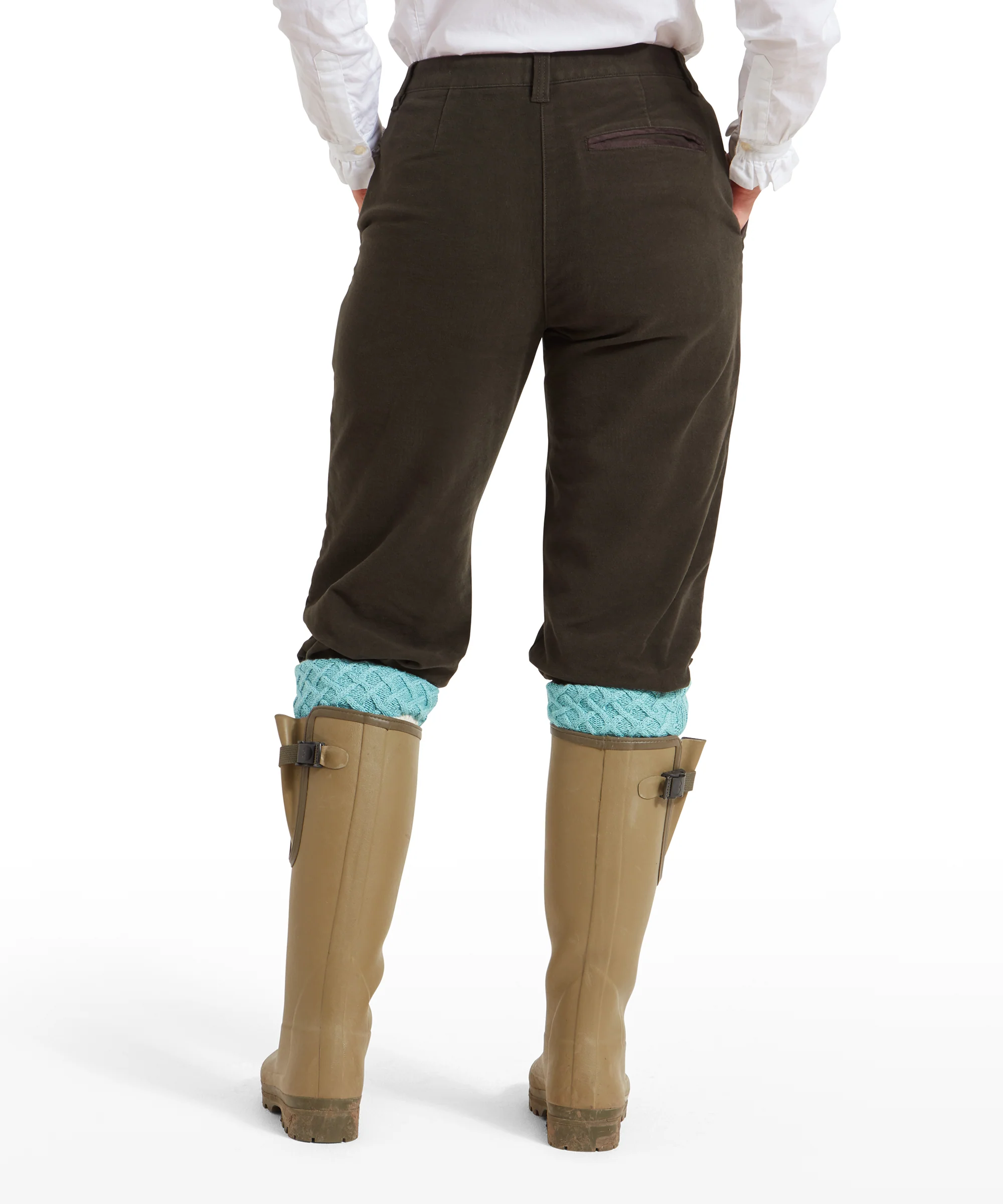 Women's Moleskin Breeks - Forest - Image 5