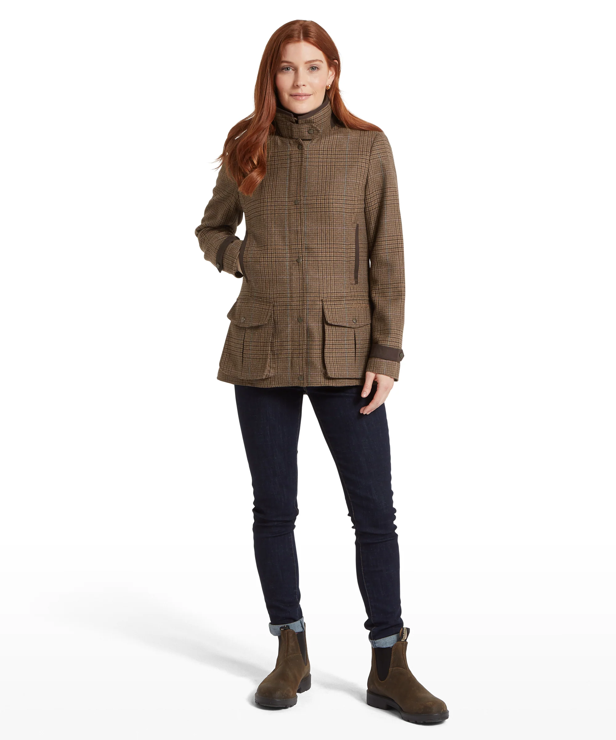 Murra Tweed Coat - Teviot Tweed - Image 4