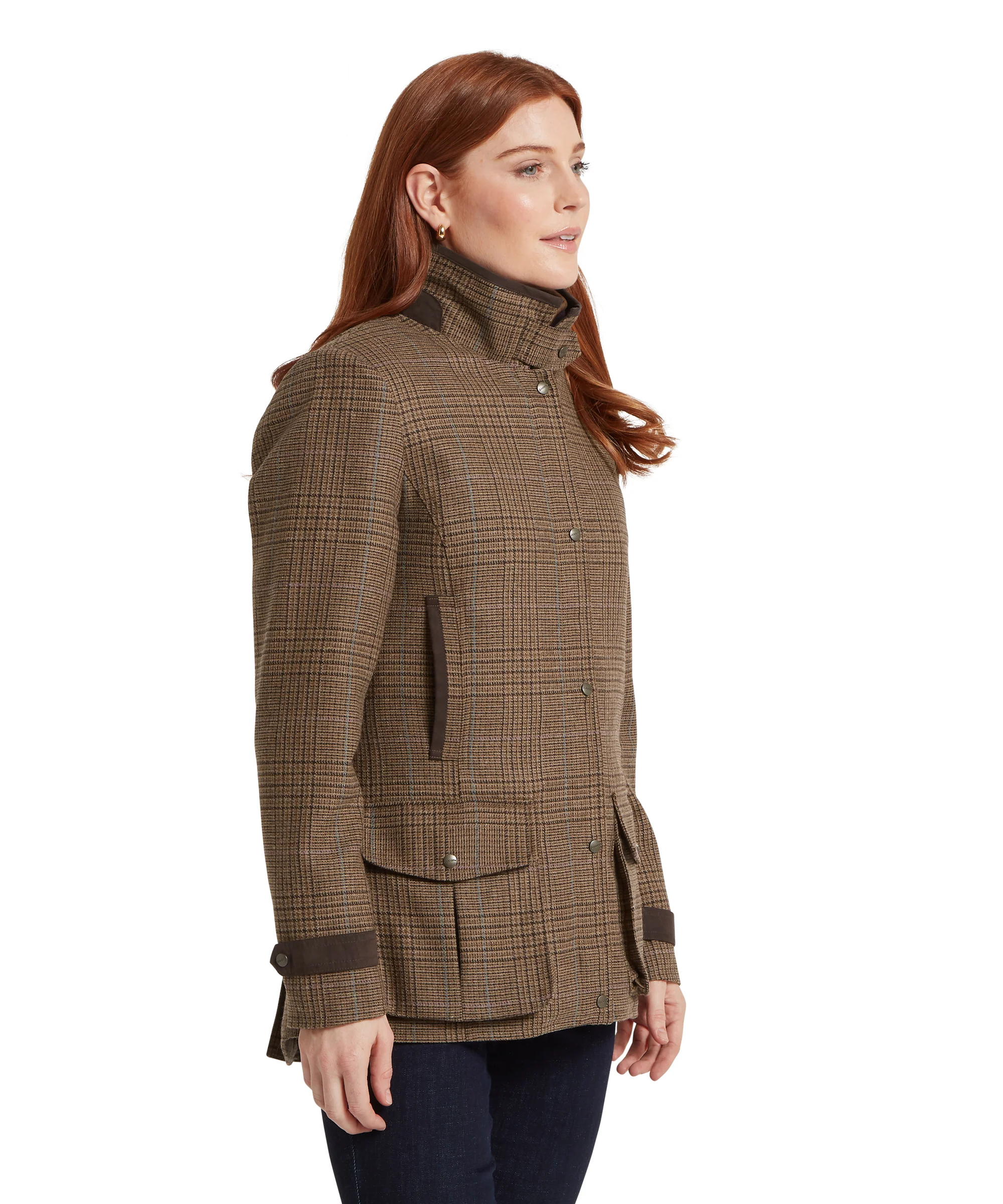 Murra Tweed Coat - Teviot Tweed - Image 5
